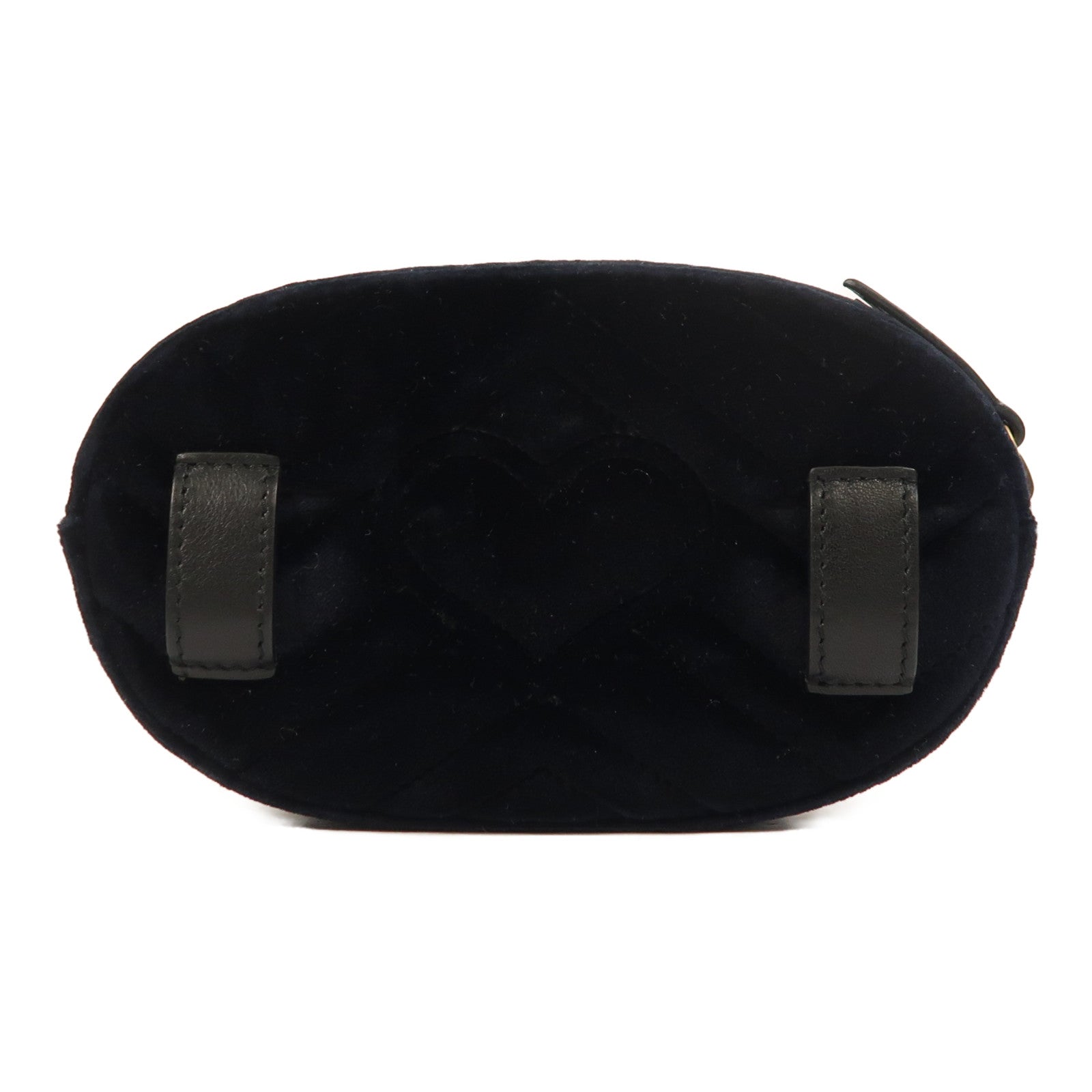 GUCCI 絨布GG Marmont Balt Bag金扣腰包