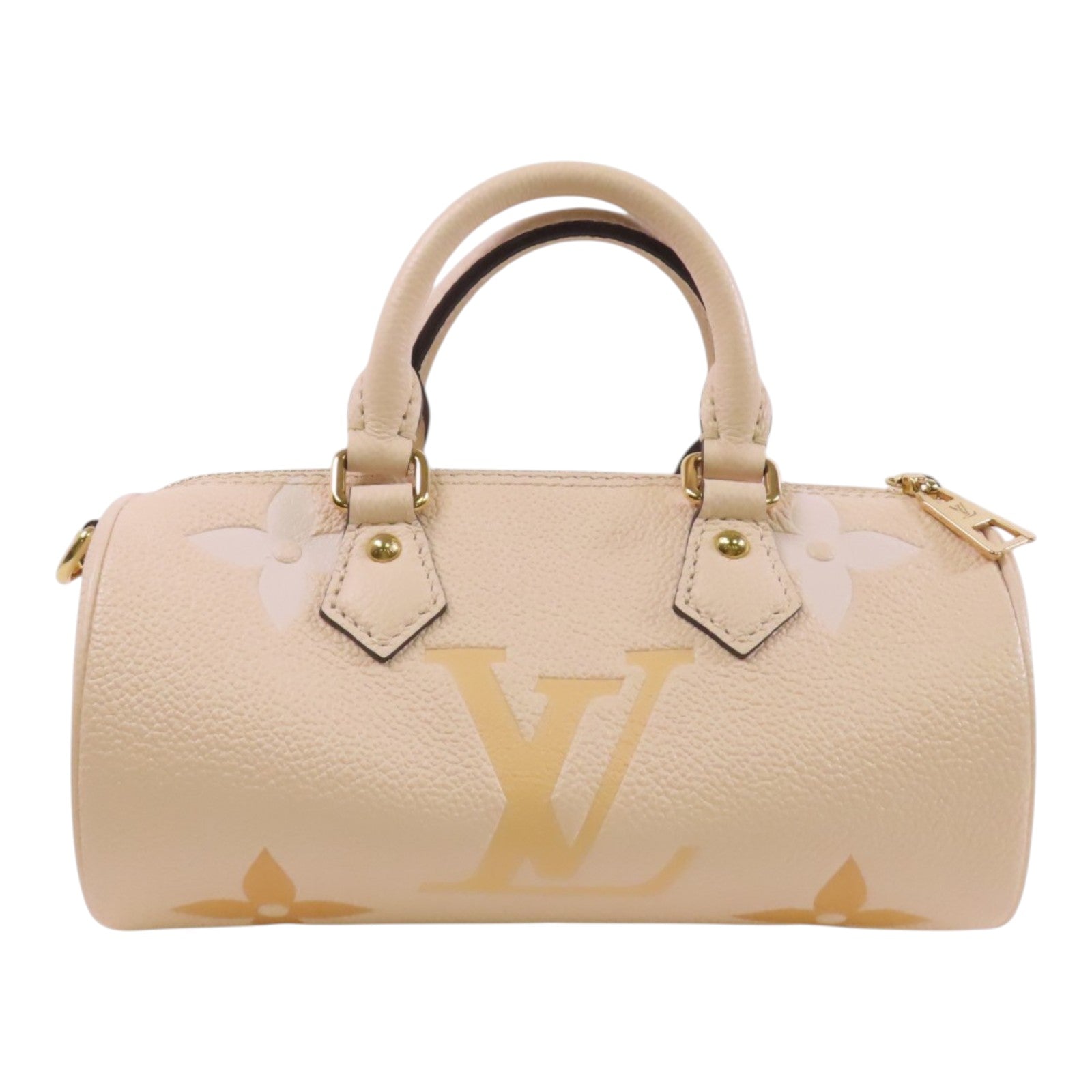 LOUIS VUITTON 【激減優惠】Monogram Empreinte Papillon BB金金扣手挽肩背兩用袋