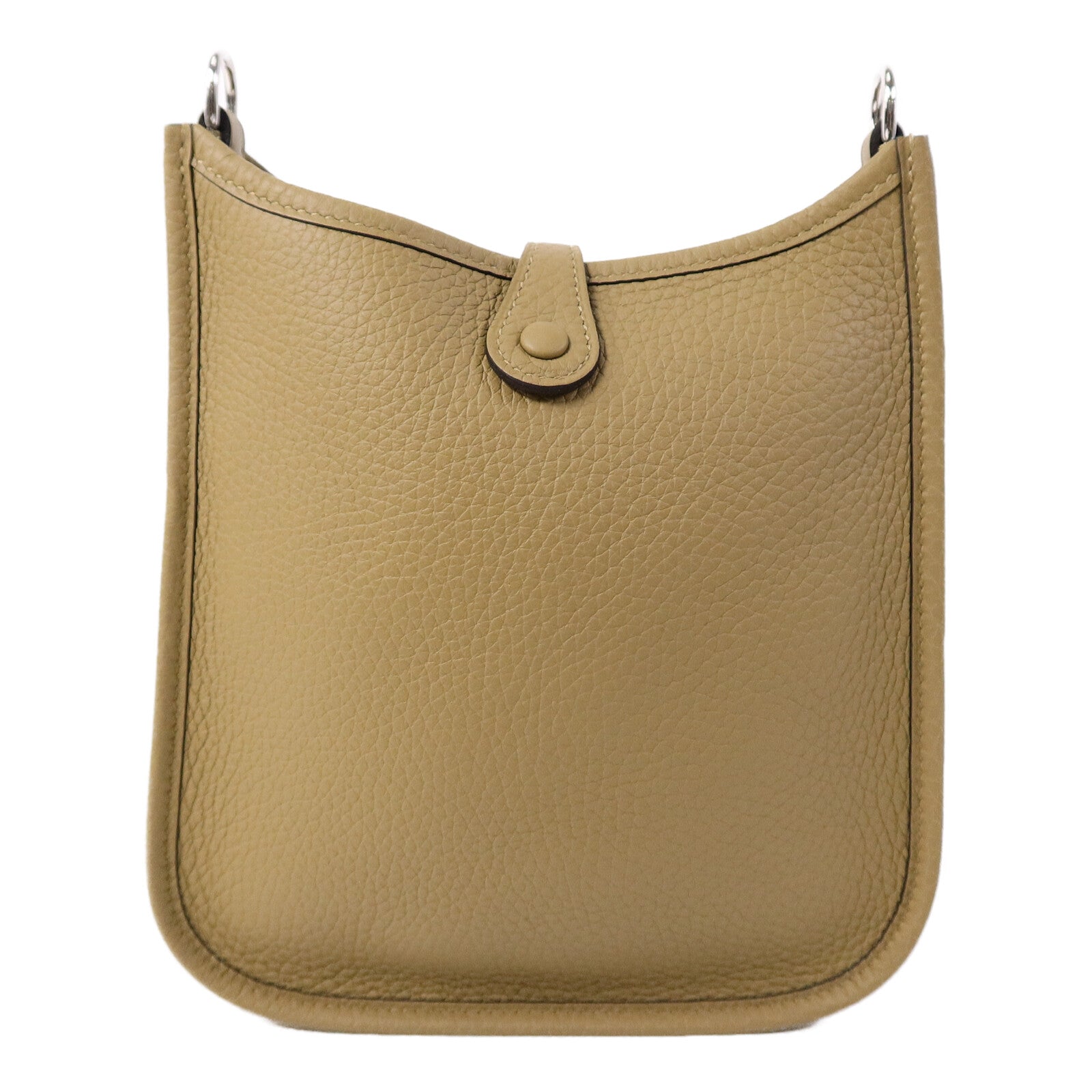 HERMES Clemence皮革 Evelyne TPM肩背袋Dune