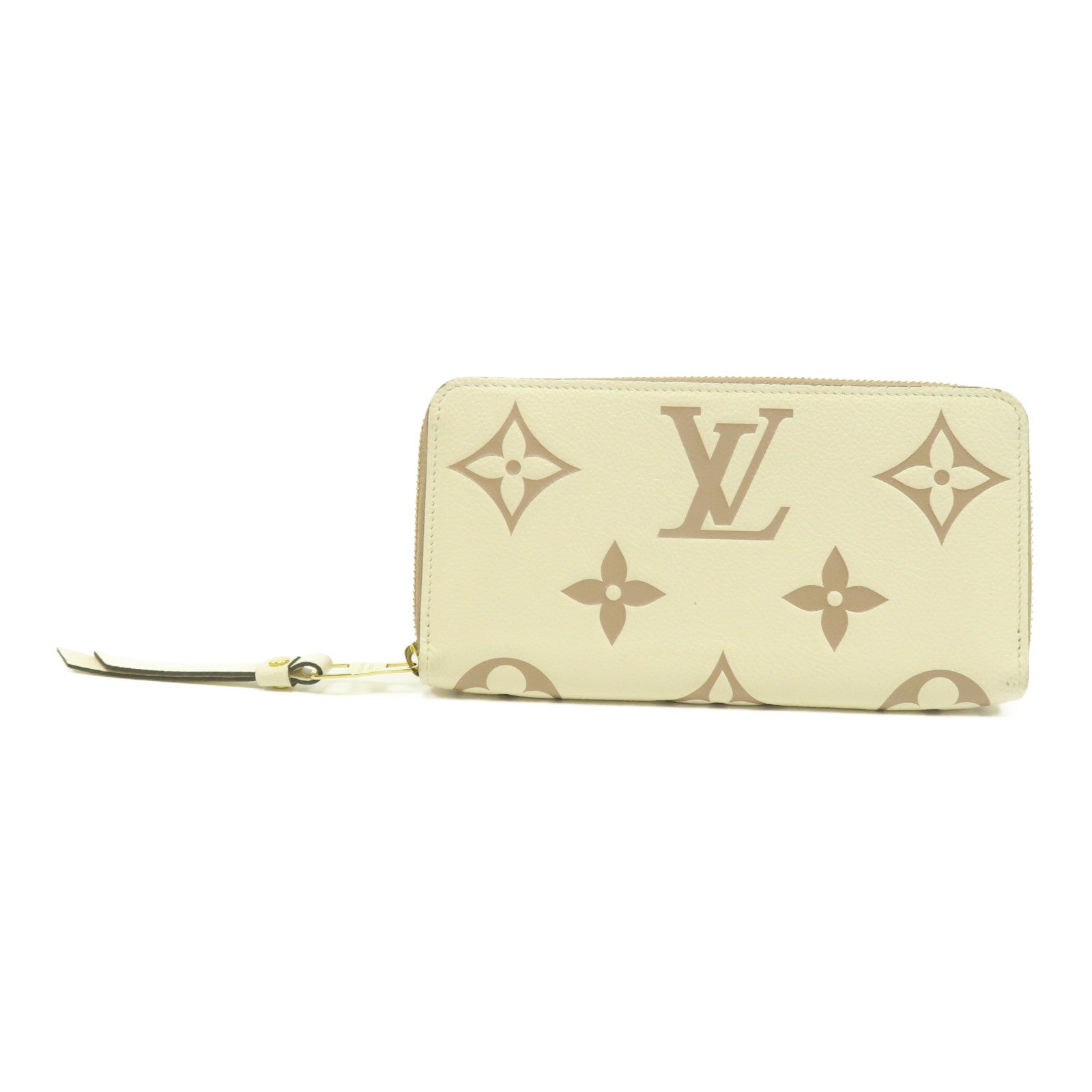 Louis Vuitton ホワイト 長財布 ルイヴィトン 長財布 レディース マヒナ ジッピー・ウォレット