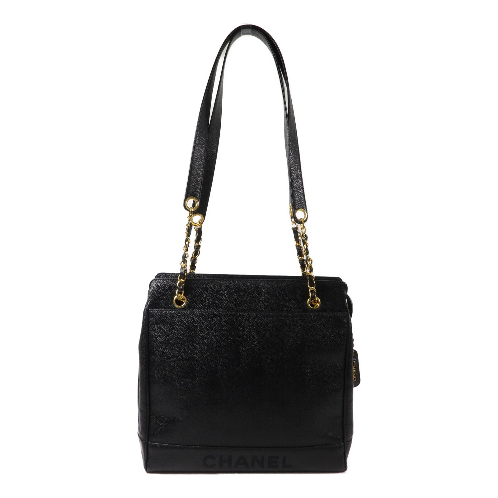 CHANEL 牛皮皮革Vintage Totebag手挽袋