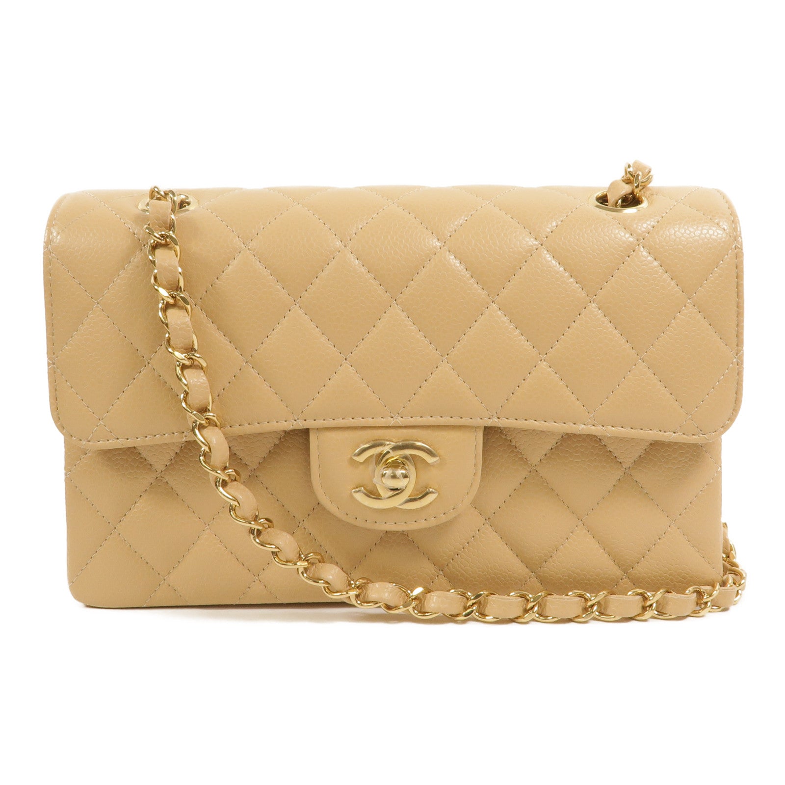 CHANEL 牛皮皮革Classic 23鏈帶肩背袋