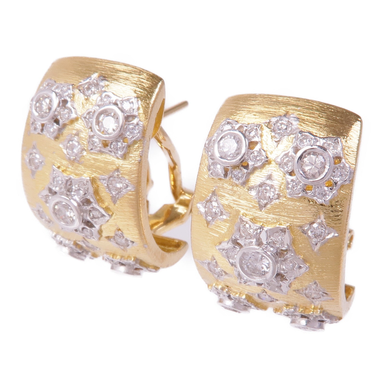 JEWELRY 18K黃金/白金Diamond Earrings鑽石耳環