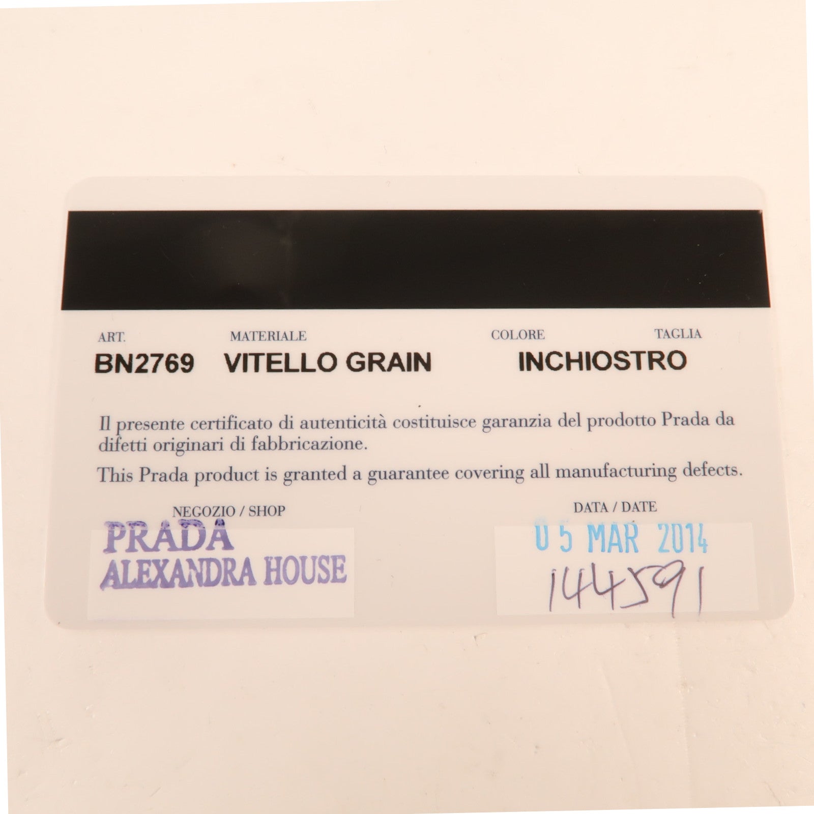 PRADA 牛皮皮革2 way Shoulder金扣手挽肩背兩用袋