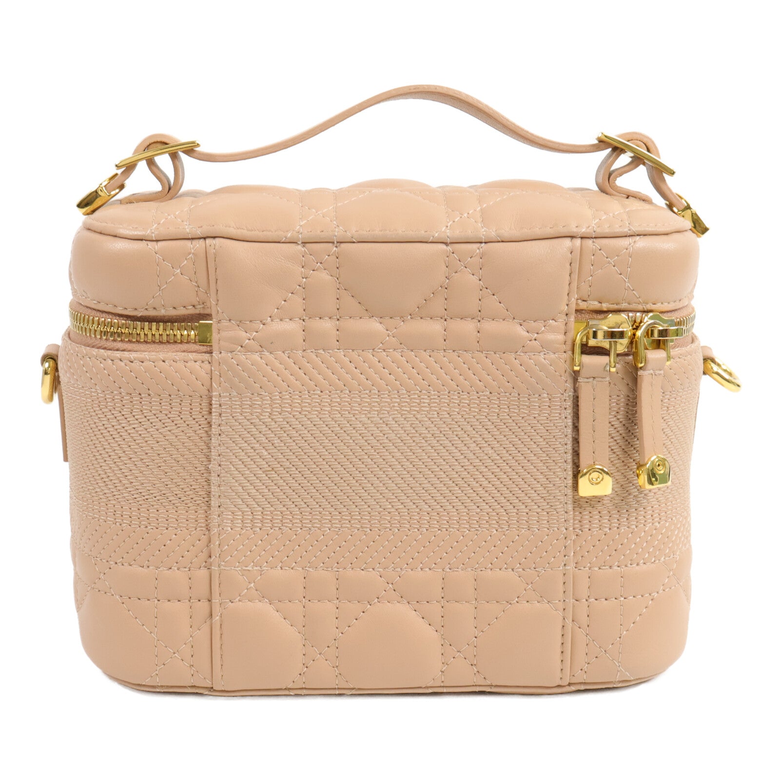Dior 羊皮皮革Travel Vanity Case手挽肩背兩用袋