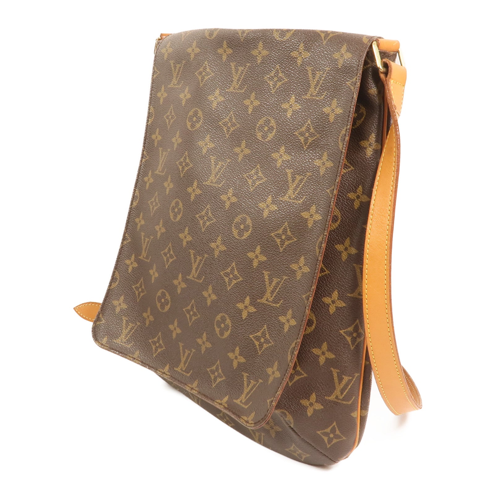 LOUIS VUITTON Monogram Musette Salsa金扣肩背袋