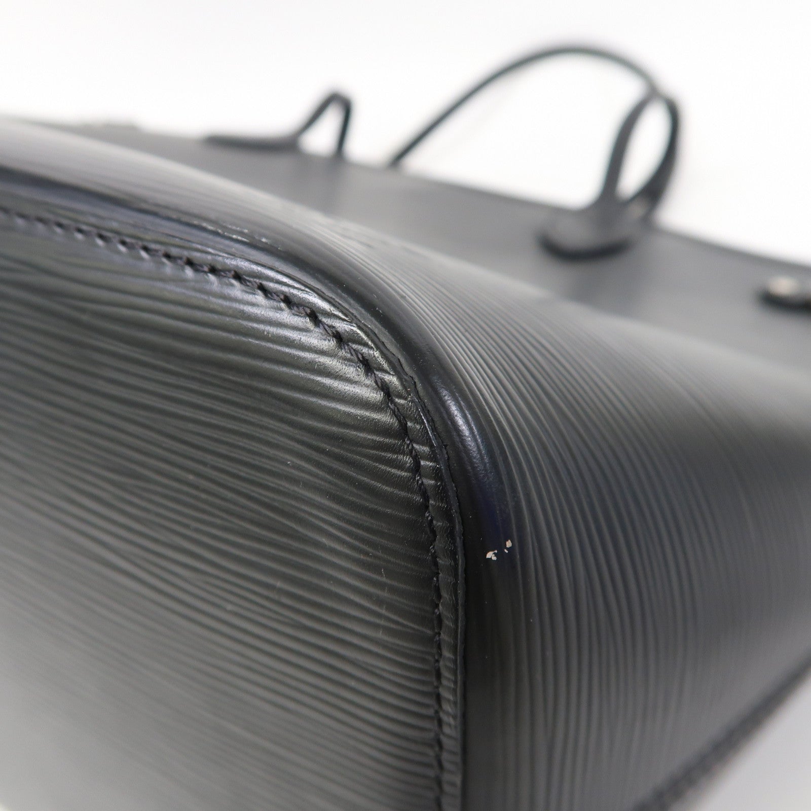 LOUIS VUITTON (PRICE DOWN) LV SHW Neverfull MM Shoulder Tote Bag Epi Leather Black