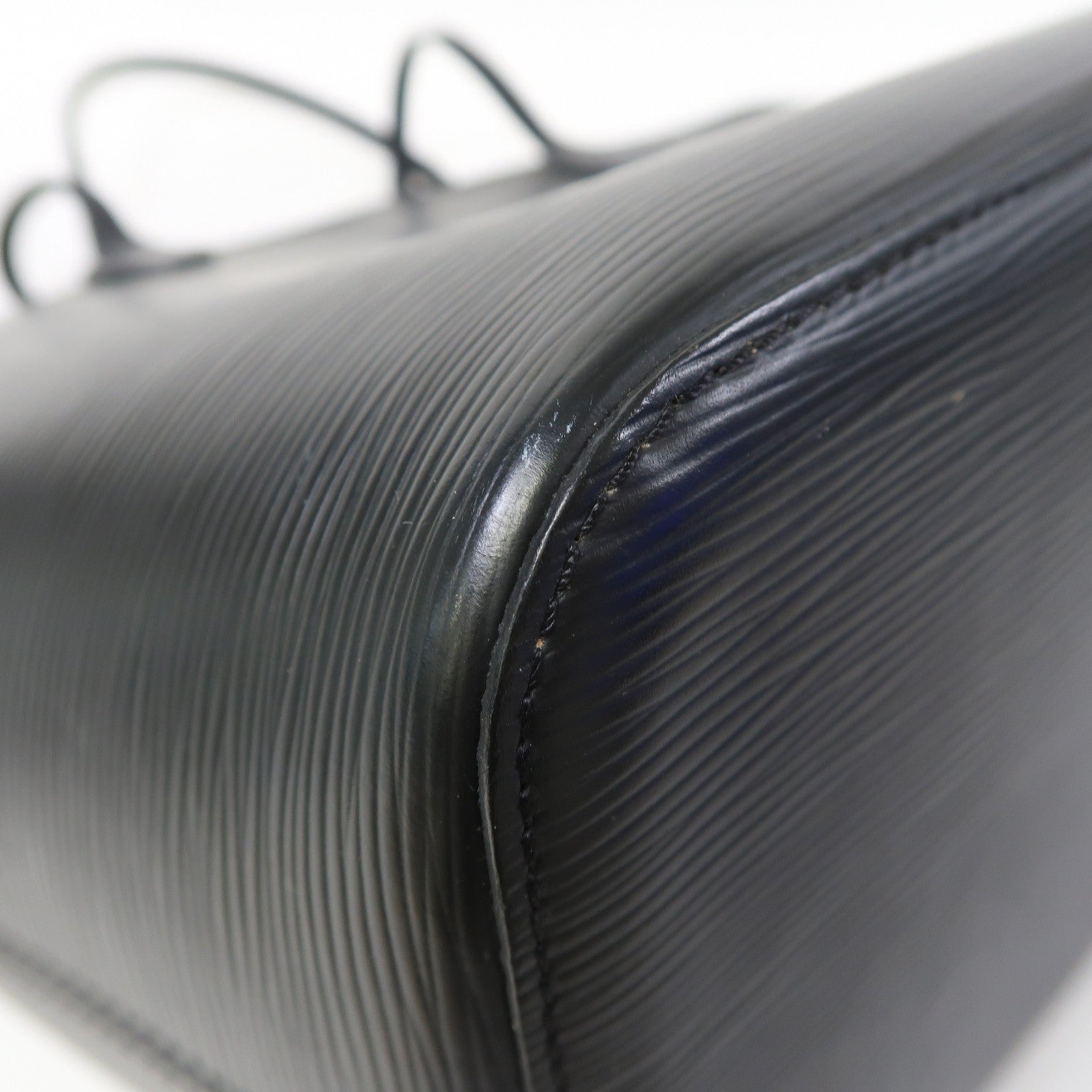 LOUIS VUITTON (PRICE DOWN) LV SHW Neverfull MM Shoulder Tote Bag Epi Leather Black