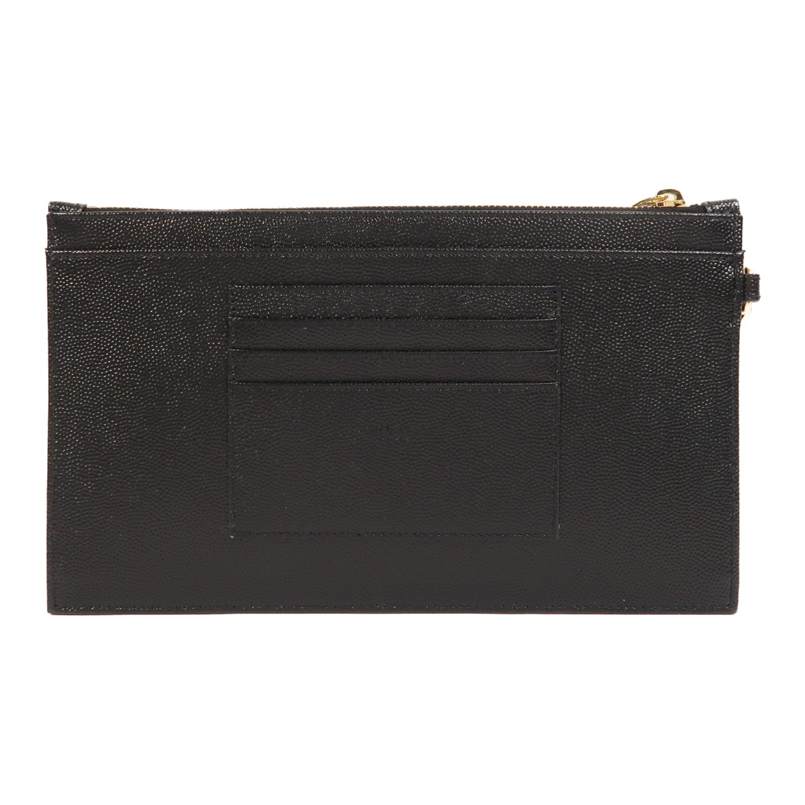 SAINT LAURENT 牛皮皮革Cassandre Matelasse Large Pouch金扣手拿包