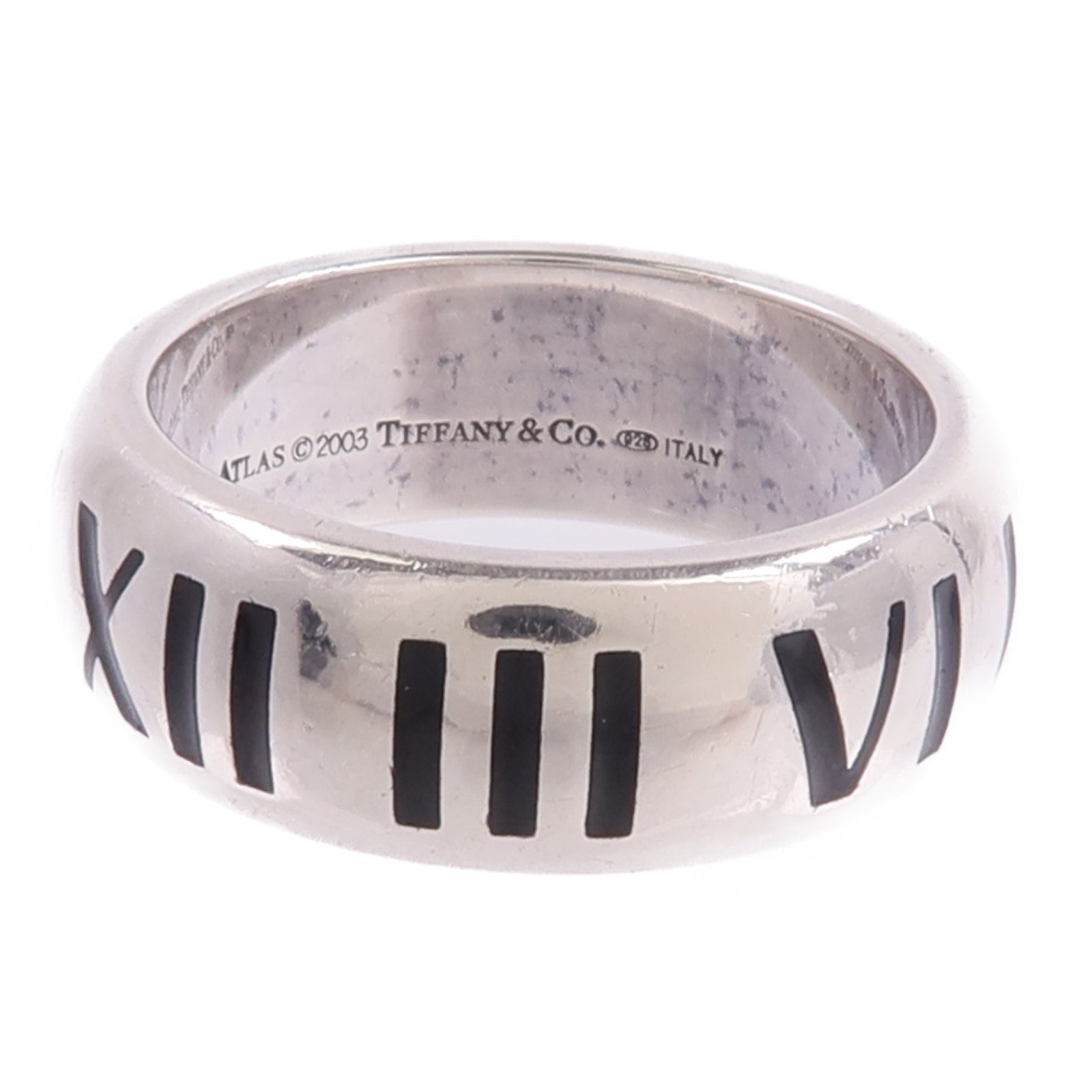 TIFFANY&CO 925純銀Atlas Ring戒指