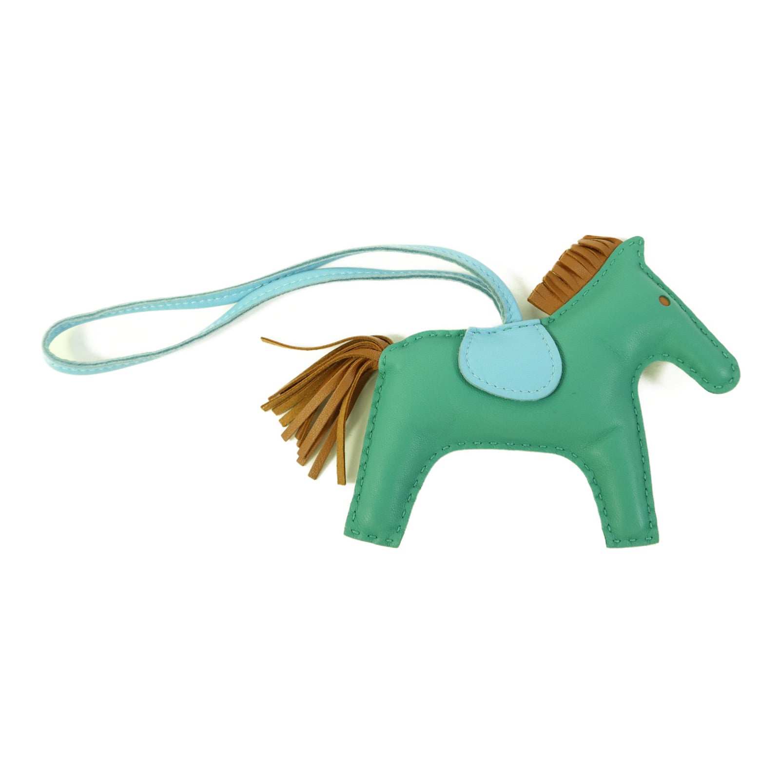 HERMES Milo皮革Rodeo MM掛飾