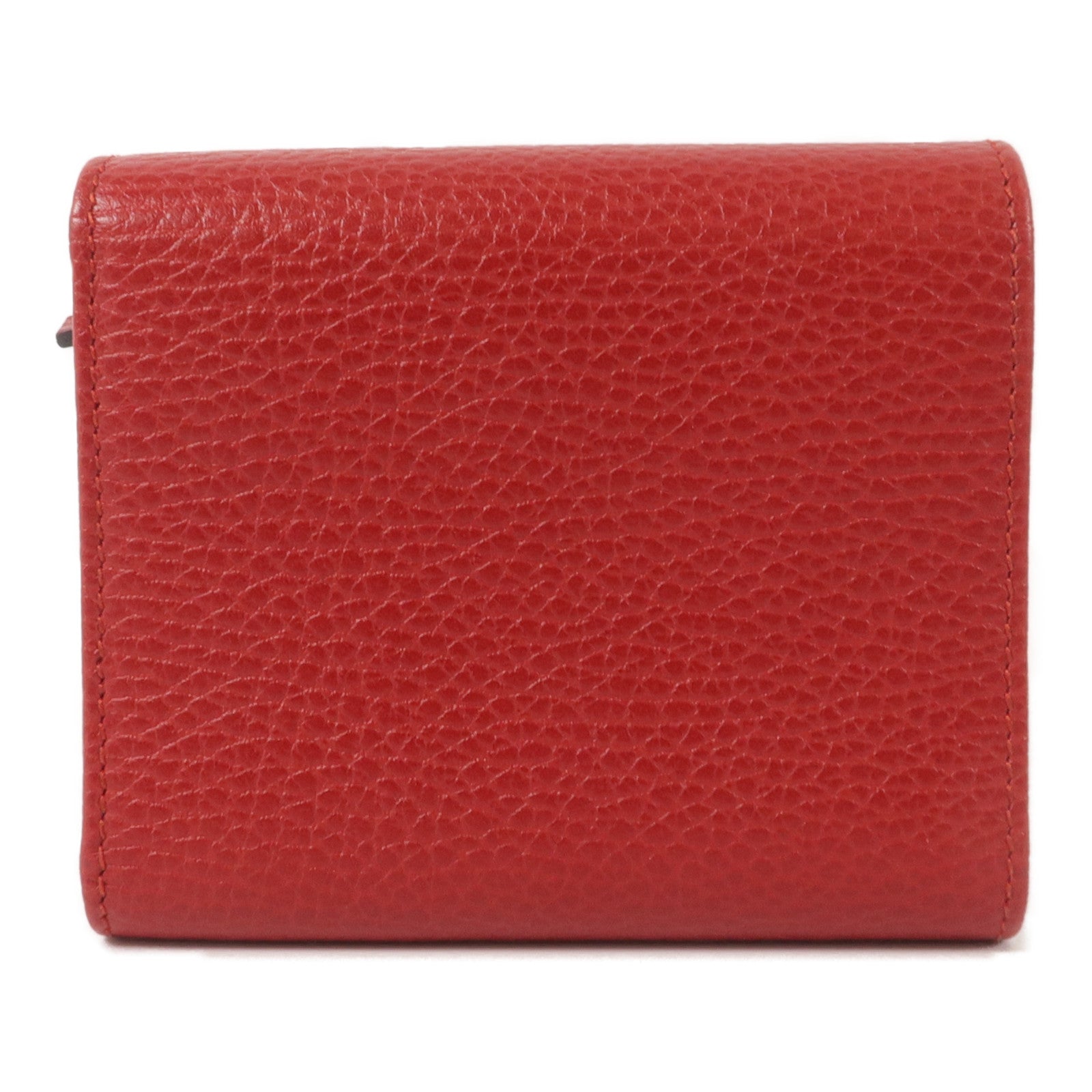 GUCCI 牛皮皮革Marmont Trifold Wallet錢包