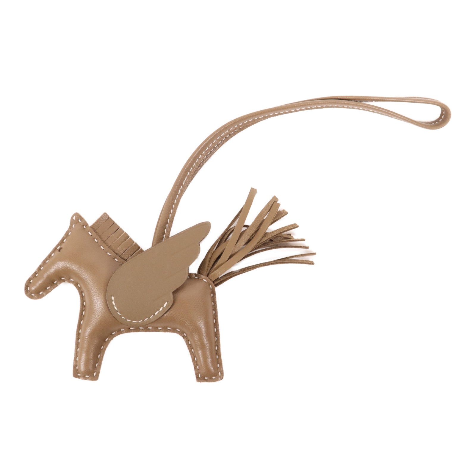 HERMES Milo皮革Rodeo PM掛飾