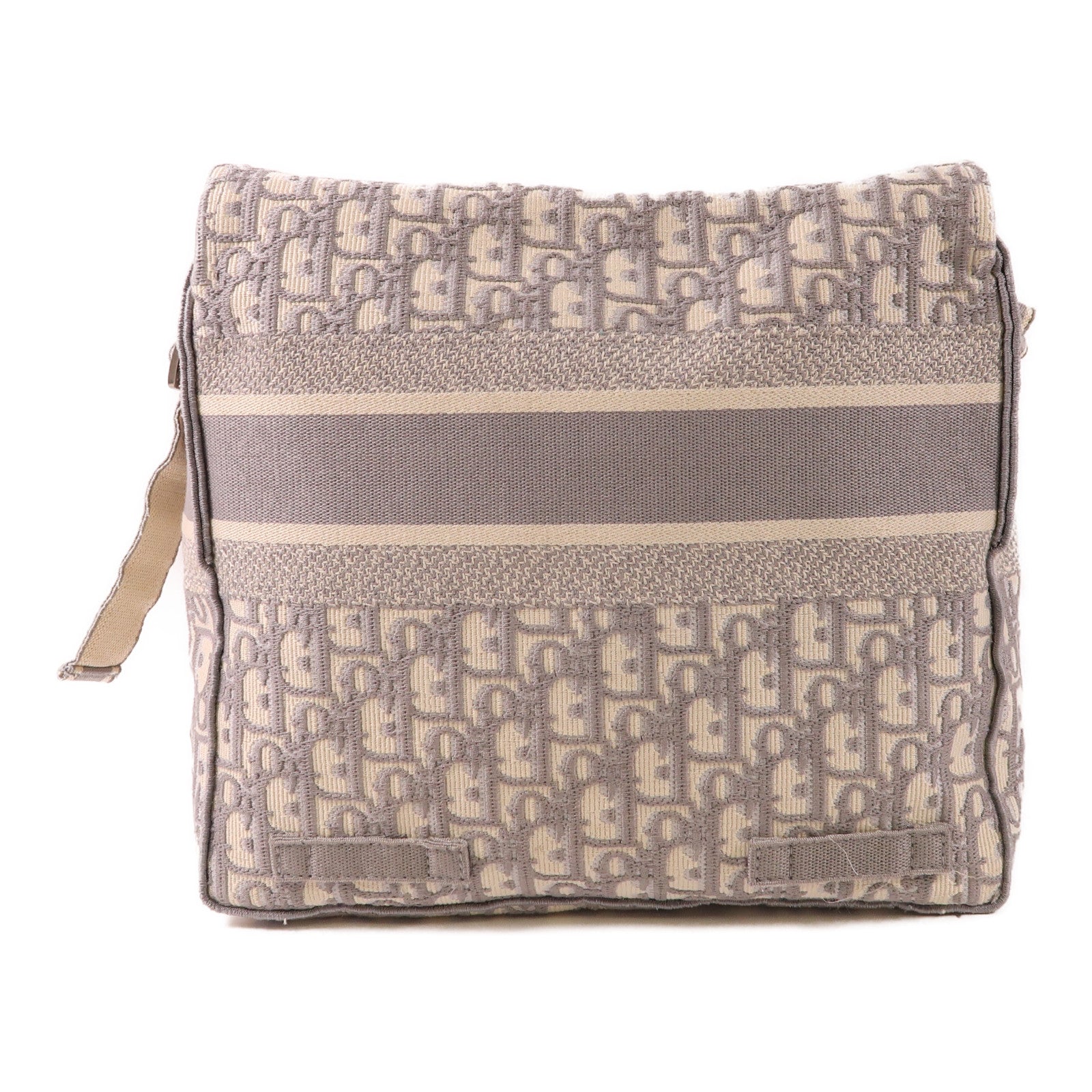 Dior CD SHW Diorcamp Shoulder Bag Canvas Grey/Beige