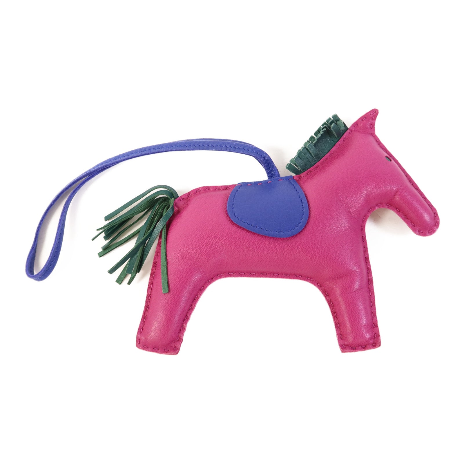 HERMES Milo皮革Rodeo GM掛飾