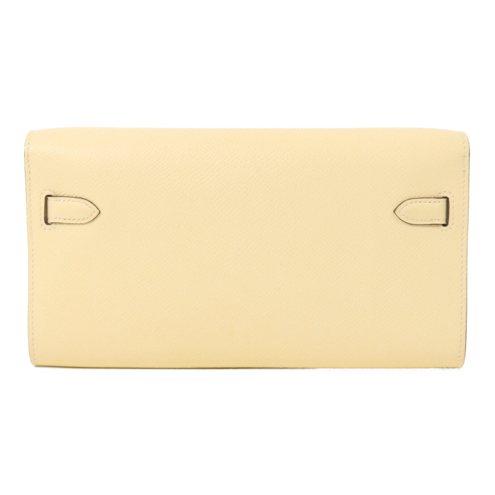 HERMES Epsom皮革Kelly To Go肩背袋Nata/Jaune Poussin