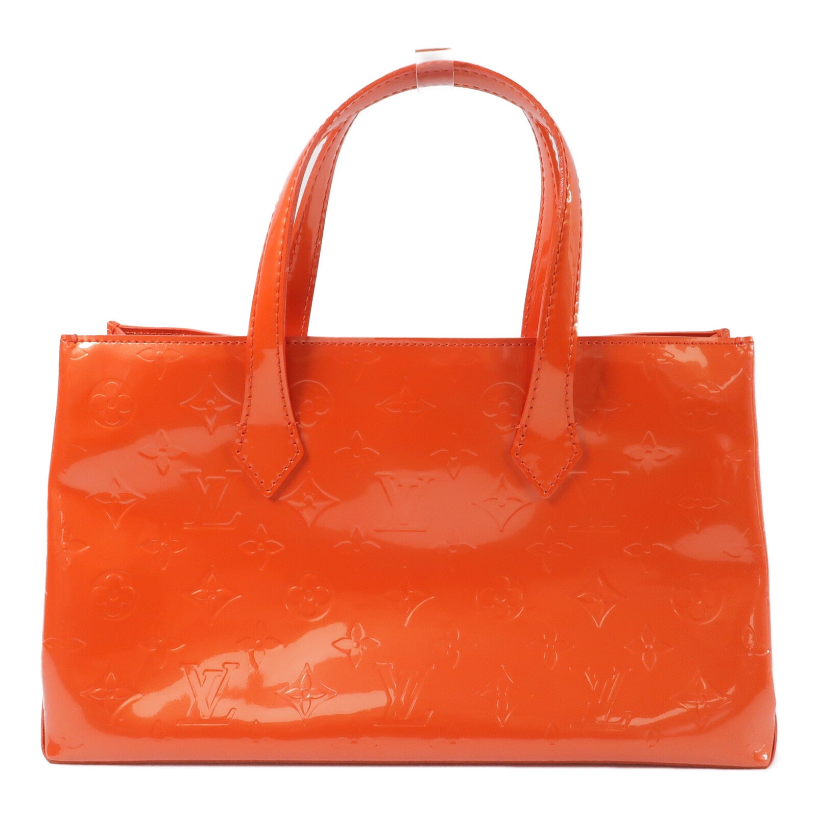 LOUIS VUITTON Monogram Vernis Wilshire PM手挽袋