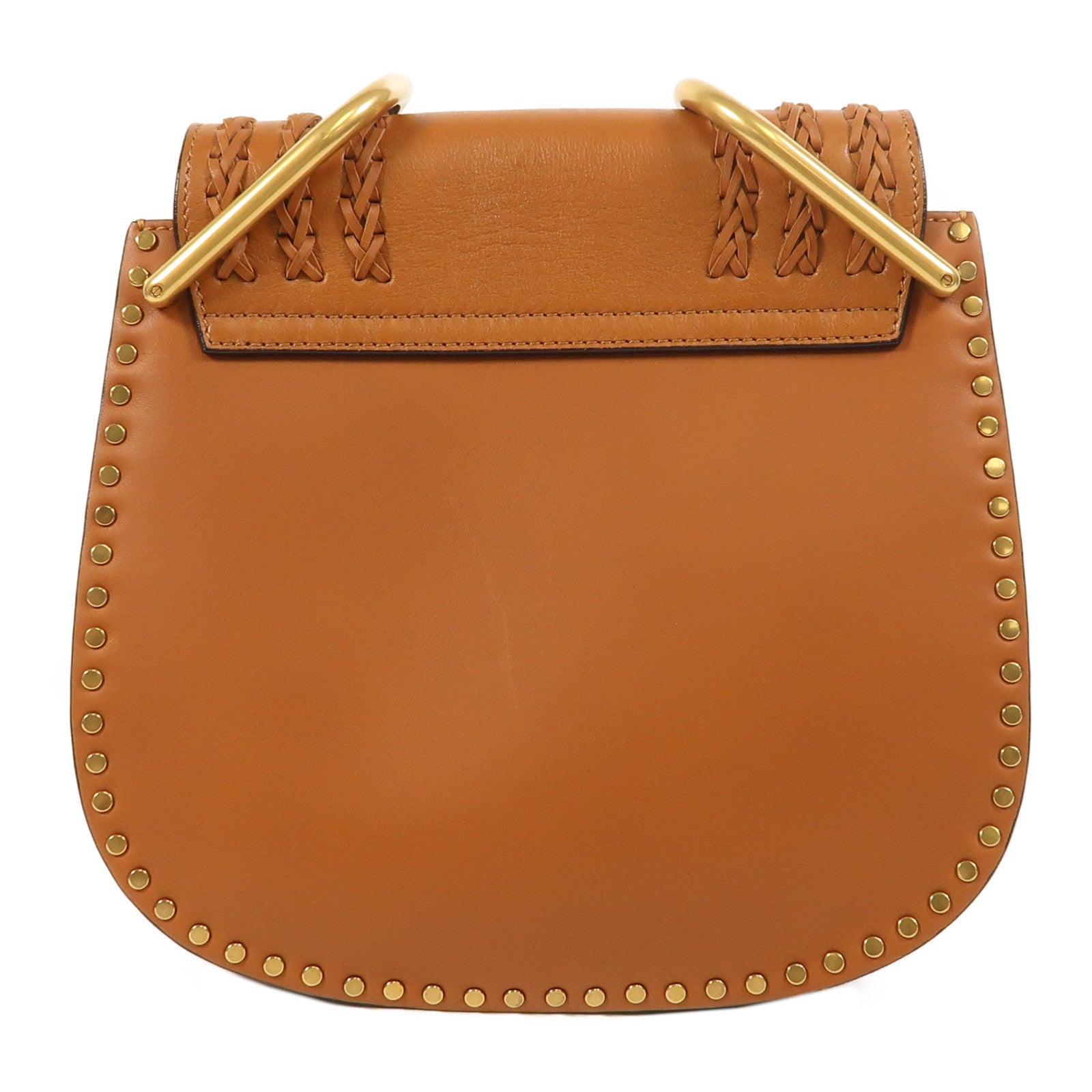 Chloe 牛皮皮革Hudson金扣肩背袋