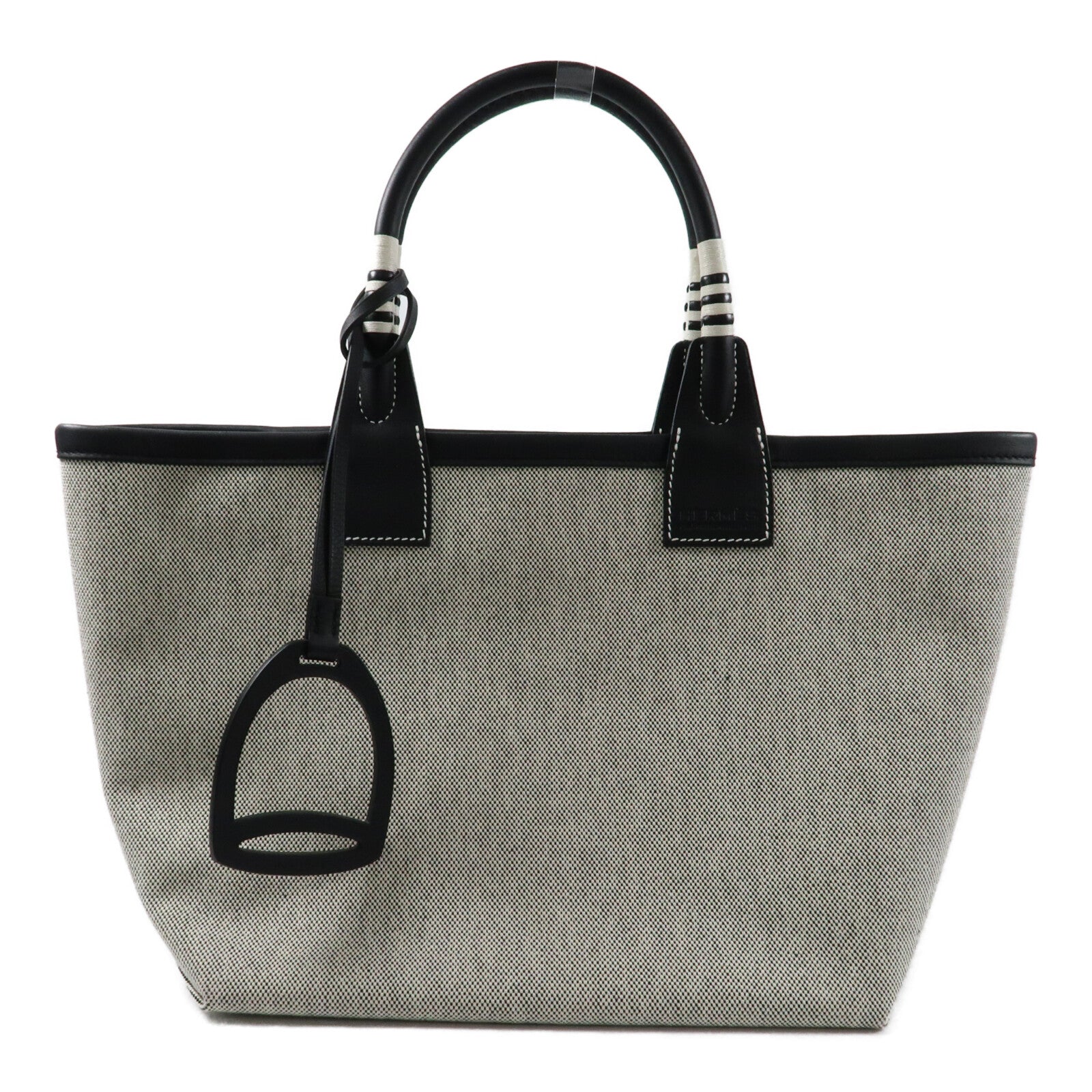 HERMES 帆布Steeple 25手挽袋