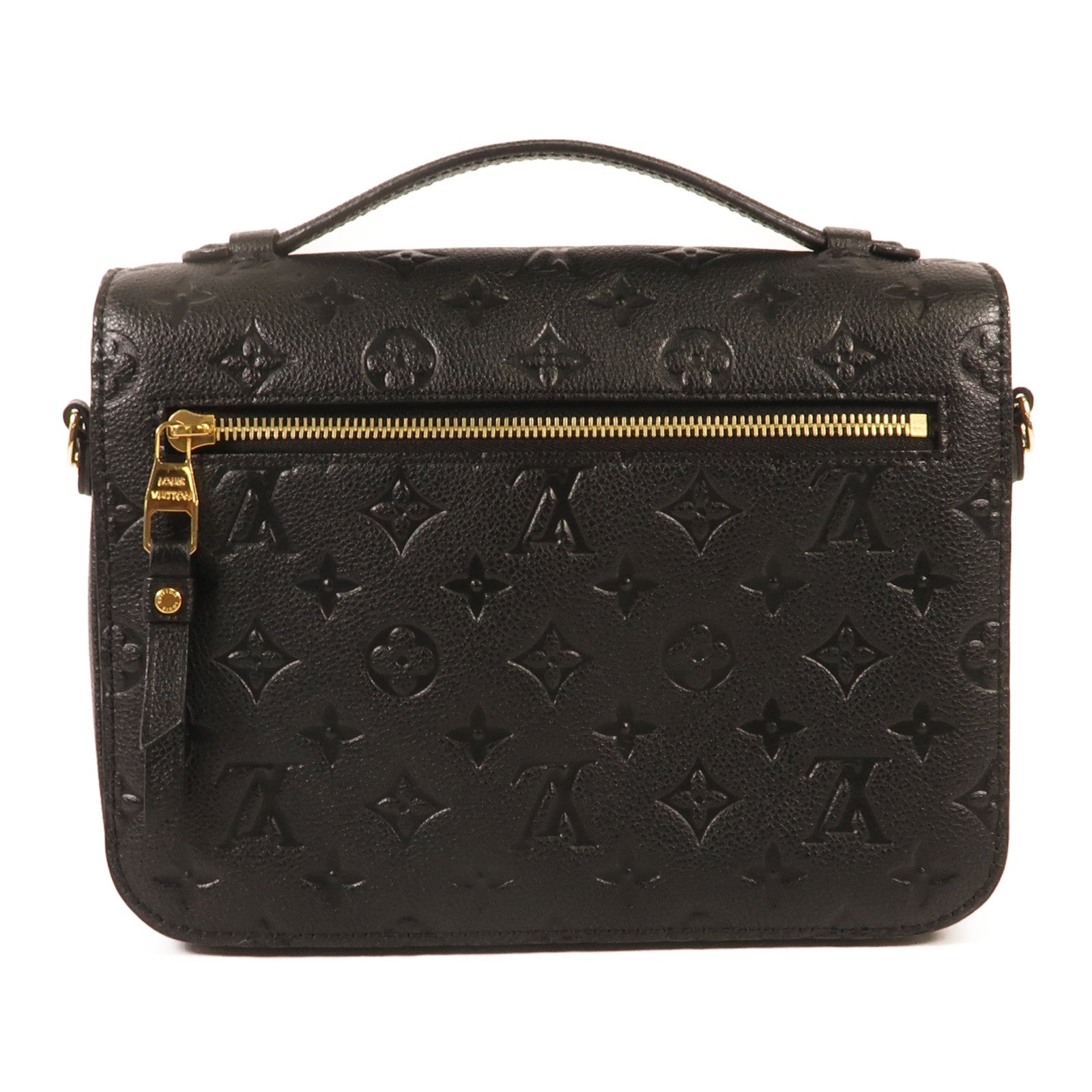 LOUIS VUITTON Monogram Empreinte Pochette Metis金扣手挽肩背兩用袋