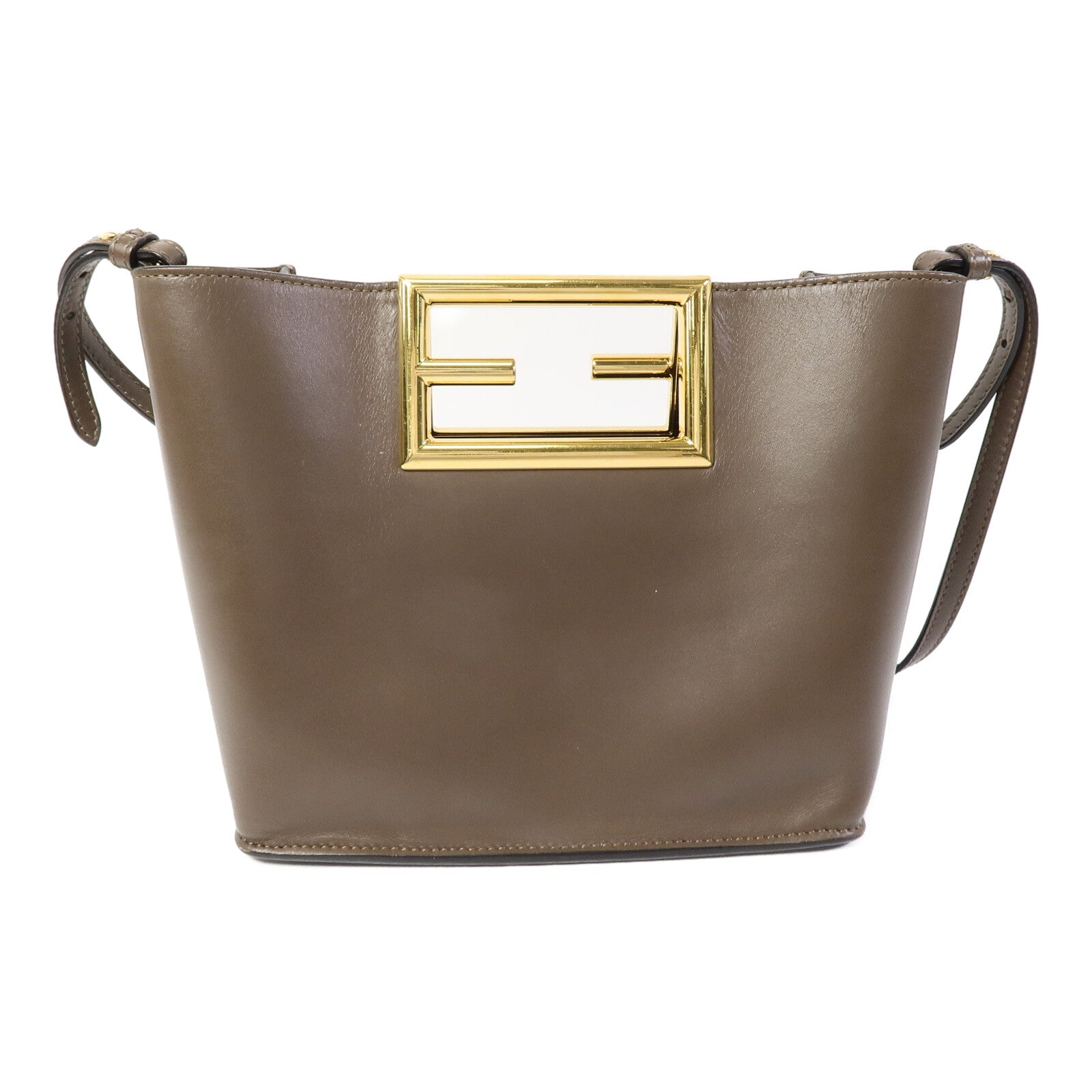 FENDI 牛皮皮革Way Tote Bag Small手挽肩背兩用袋