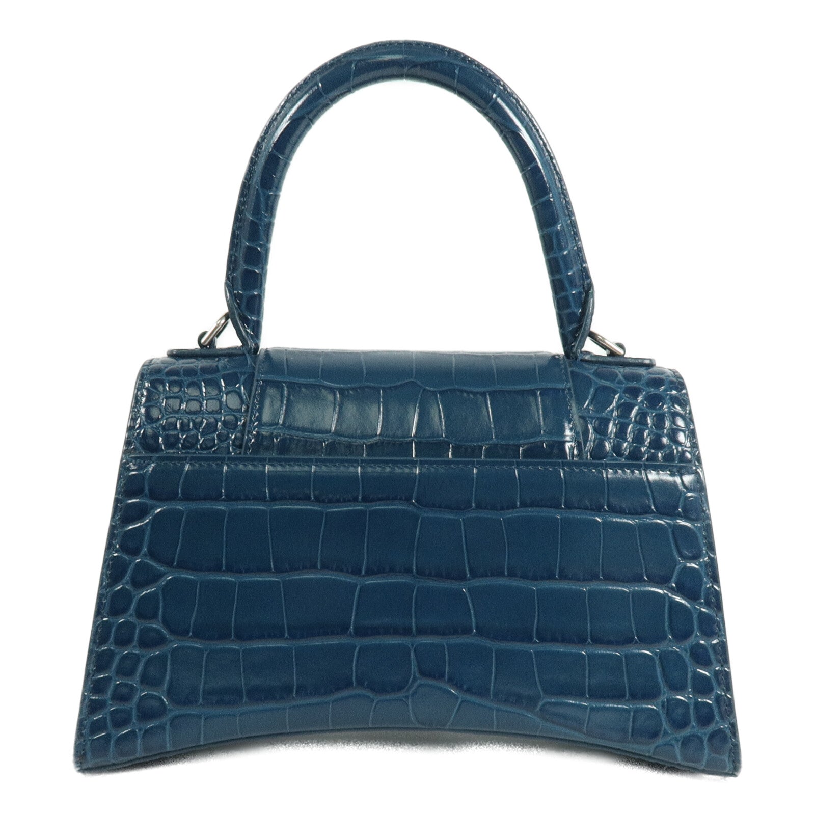 BALENCIAGA 壓花皮革Hourglass Small手挽肩背兩用袋