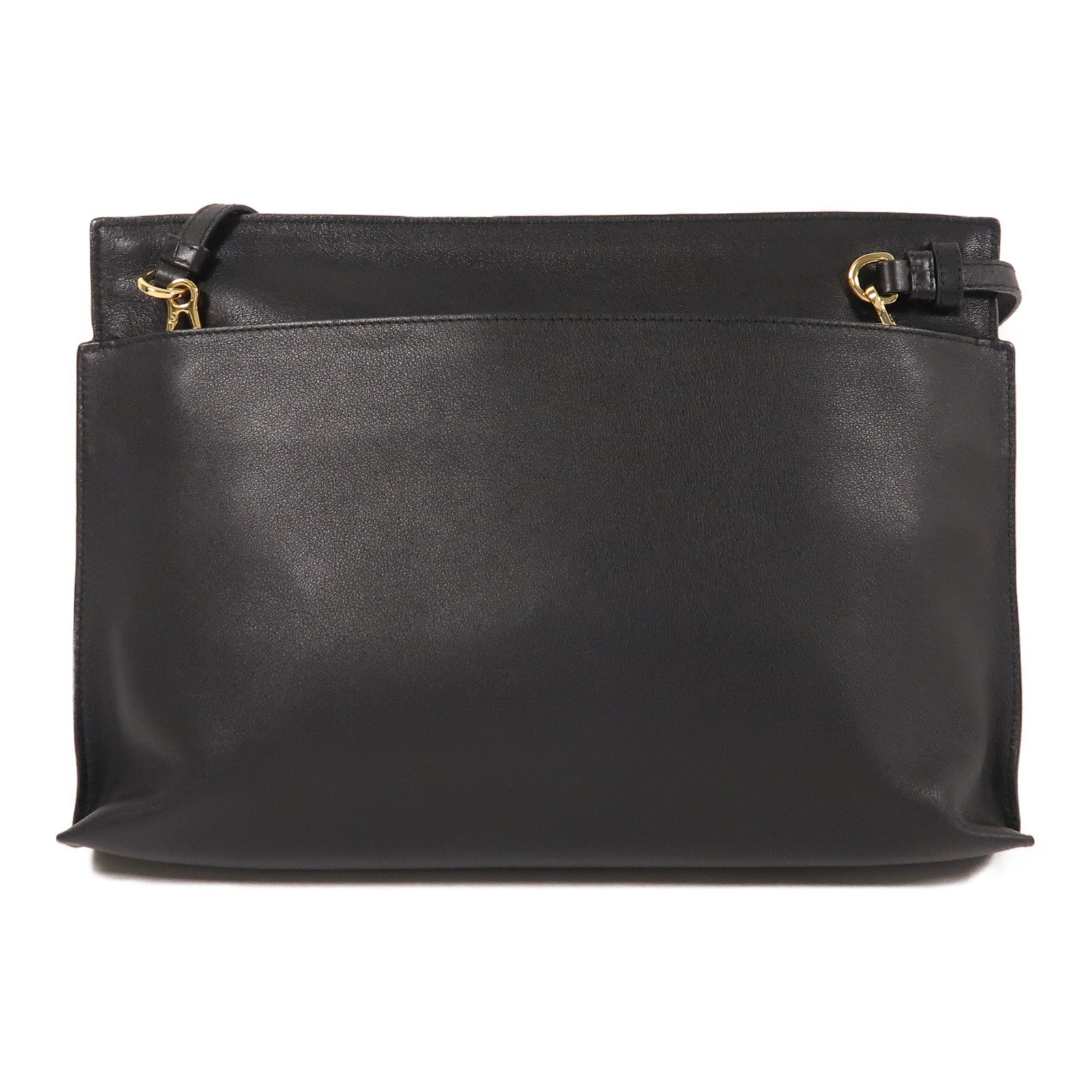 LOEWE 牛皮皮革Shoulder Bag金扣肩背袋