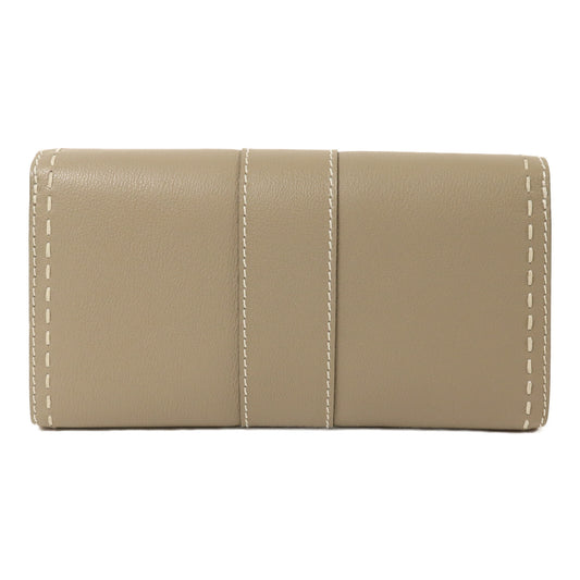 Delvaux 牛皮皮革Brillant Long Wallet Chain鏈帶肩背袋