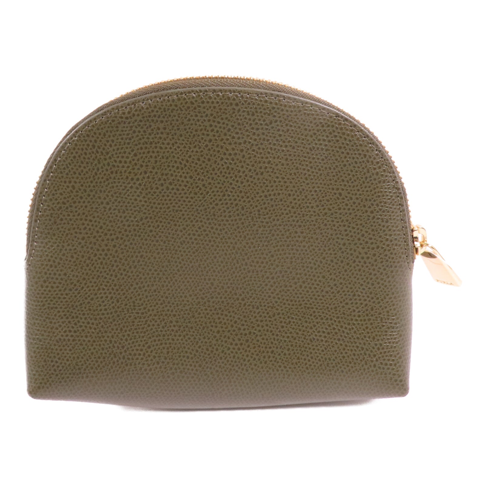 Furla 【激減優惠】牛皮皮革Pouch金扣手拿包