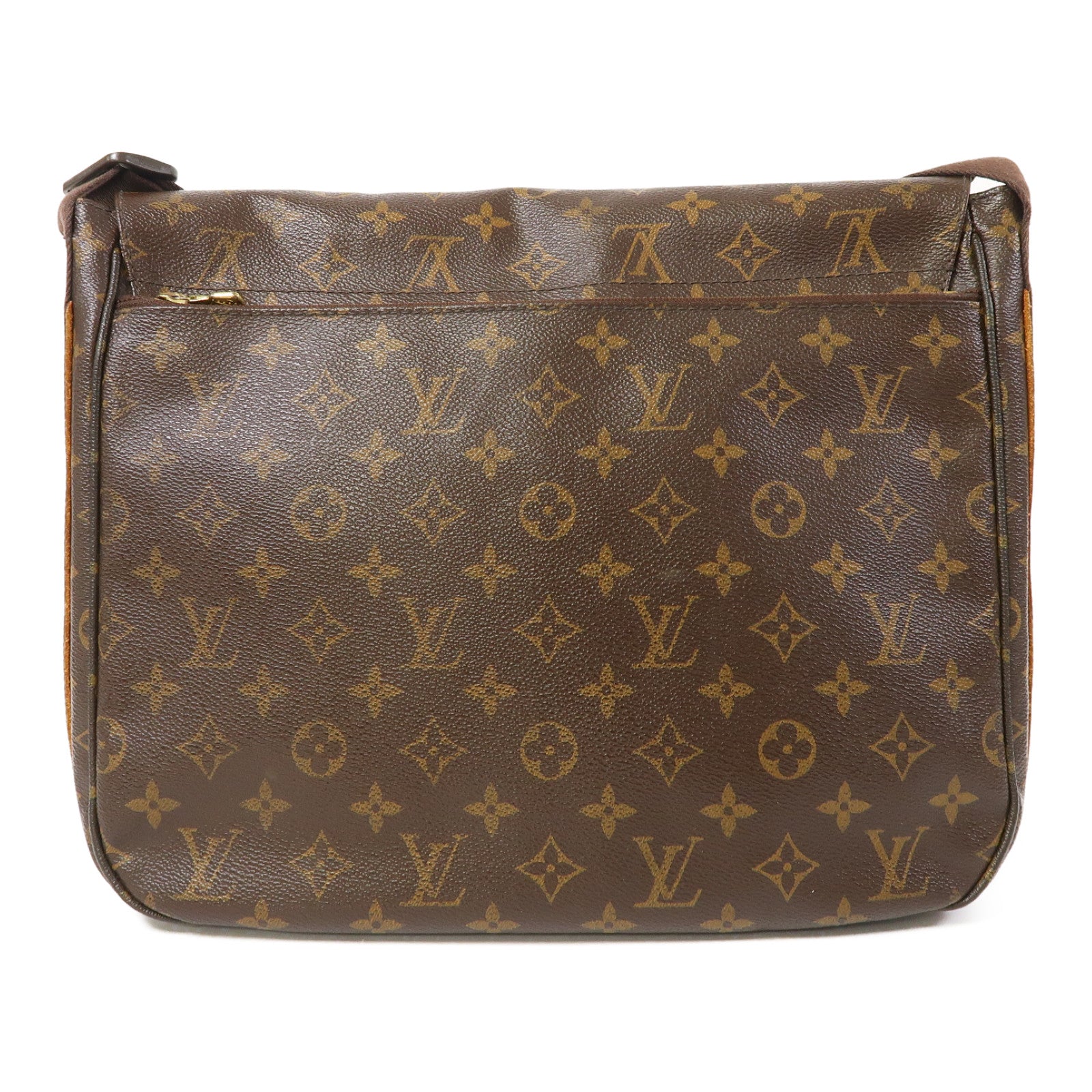LOUIS VUITTON (PRICE DOWN) LV GHW Beaubourg Shoulder Bag M97038 Monogram Brown