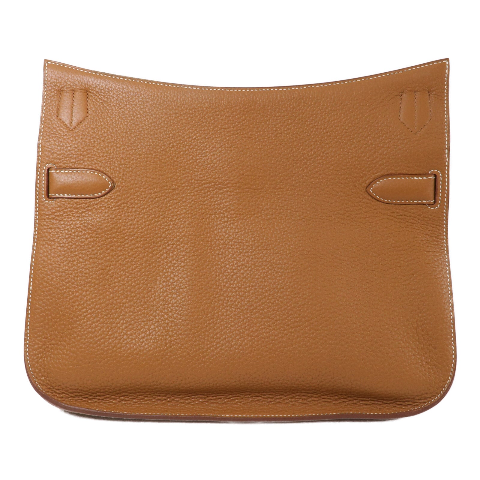 HERMES Togo皮革Jypsiere 34肩背袋Gold