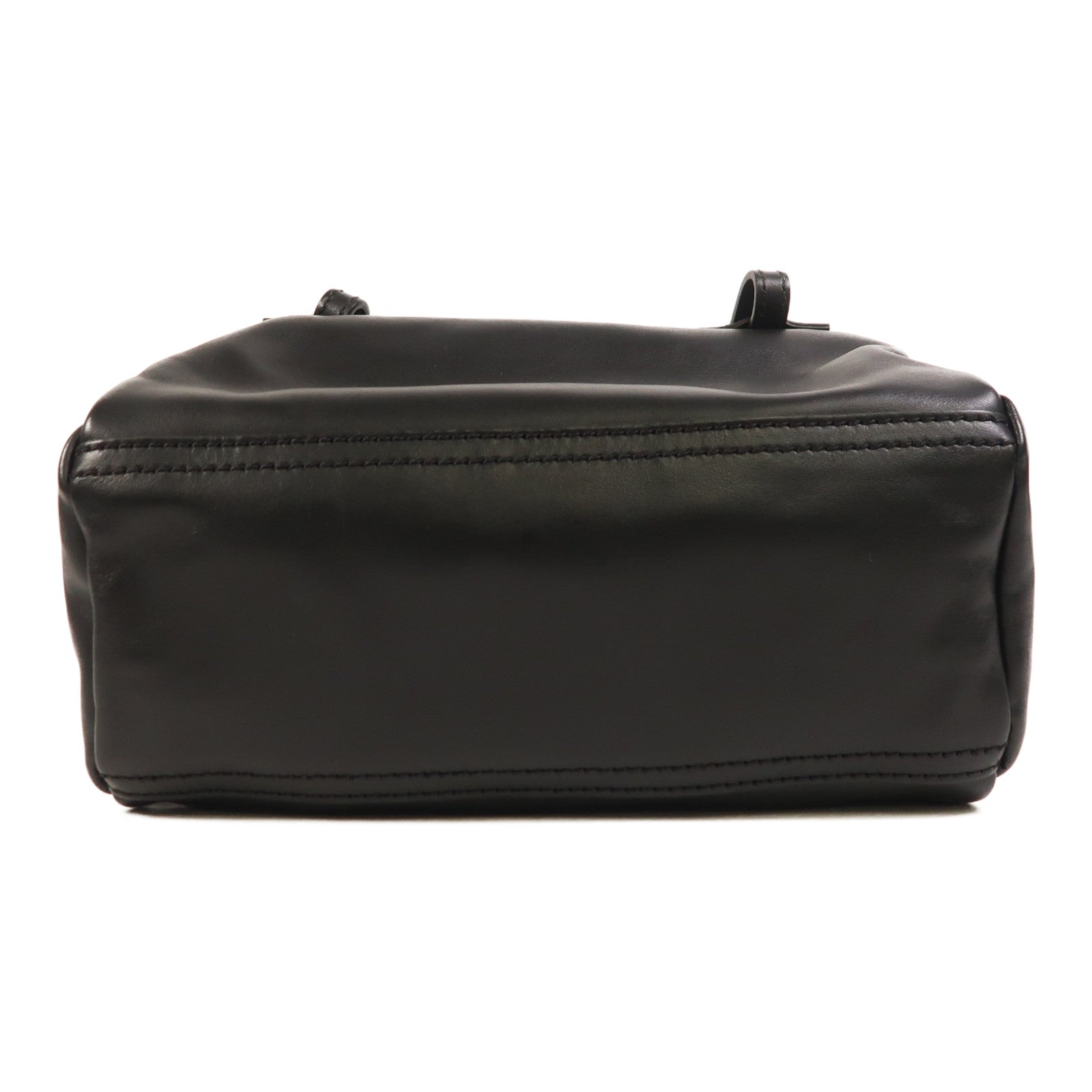 GIVENCHY 牛皮皮革Mini Pandora銀扣肩背袋