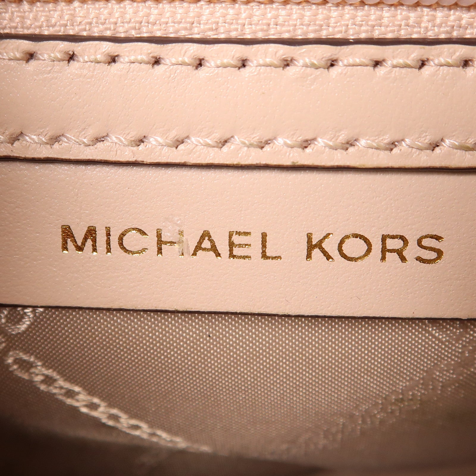 Michael Kors 牛皮皮革Shoulder Bag金扣手挽肩背兩用袋