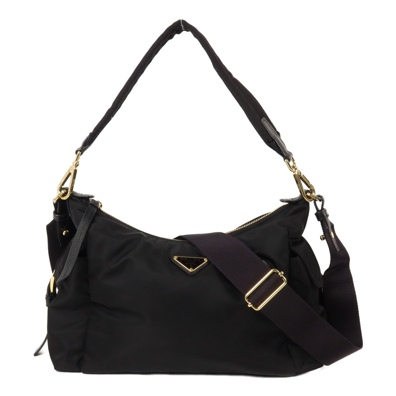 PRADA 尼龍Explore Re-Nylon Large手挽肩背兩用袋