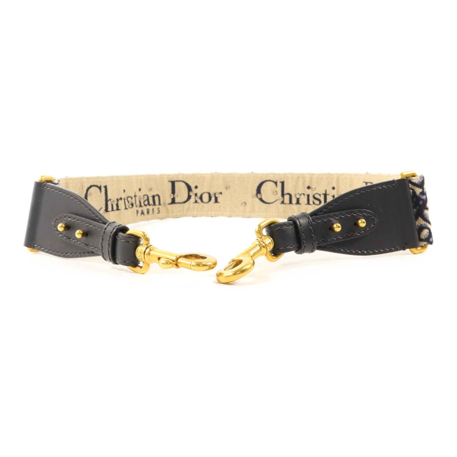 Dior 帆布/金屬Shoulder Strap肩帶