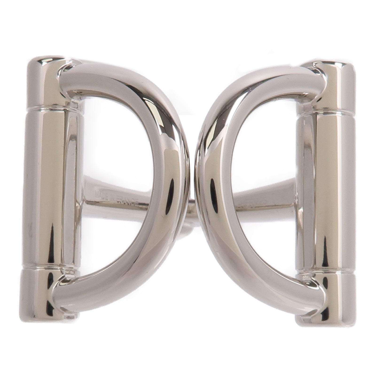 HERMES 金屬Double D Scarf Ring絲巾扣