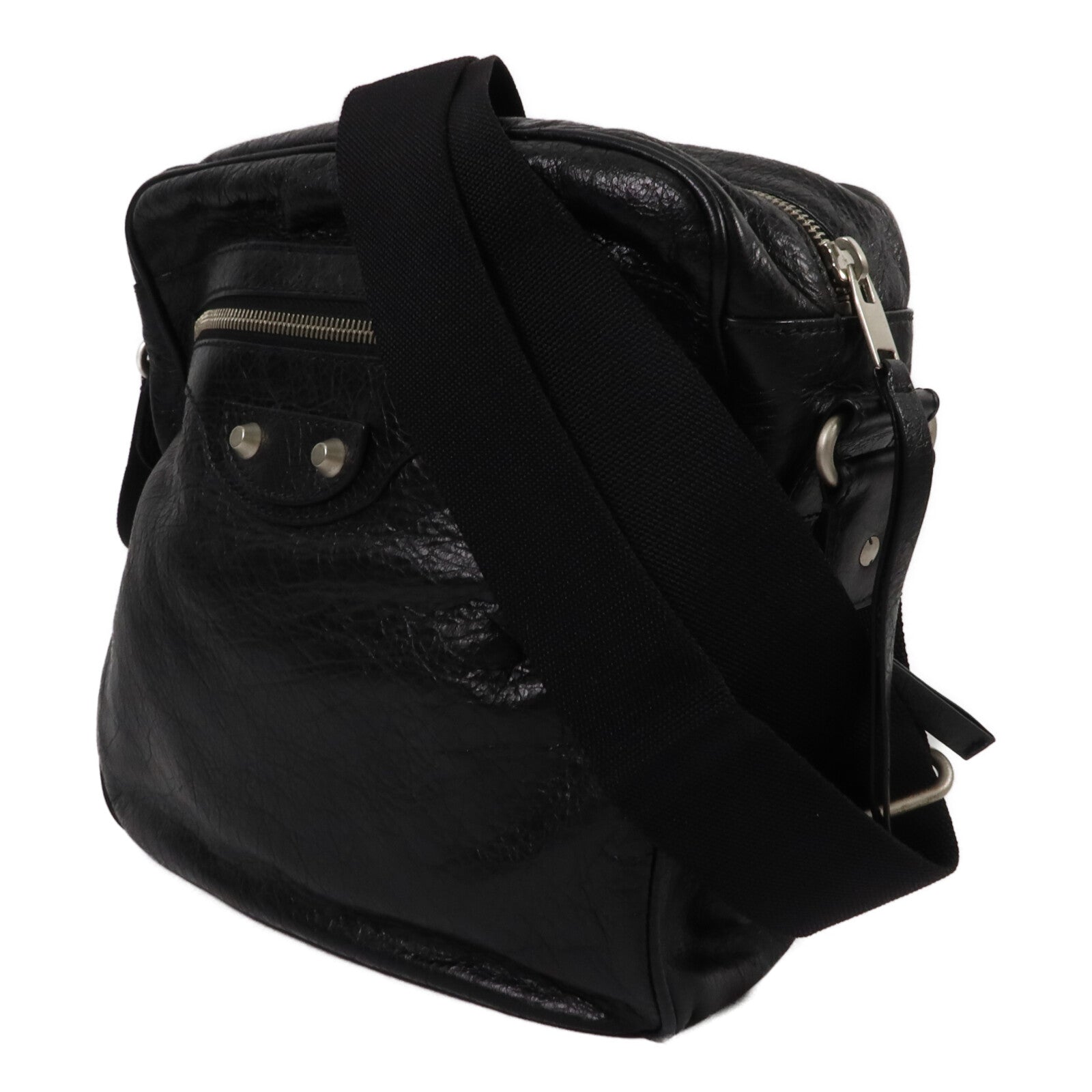 BALENCIAGA 羊皮皮革Crossbody Bag肩背袋