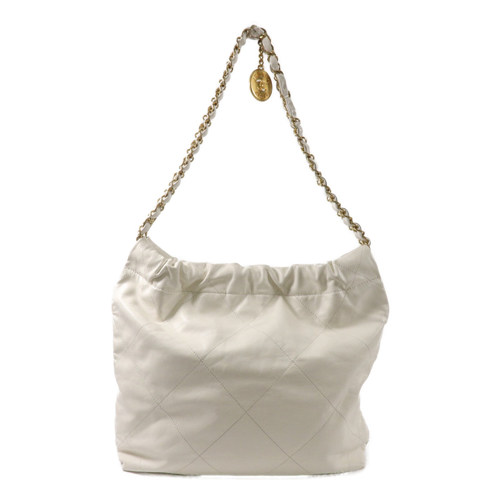 CHANEL 牛皮皮革Chanel 22 Small鏈帶肩背袋