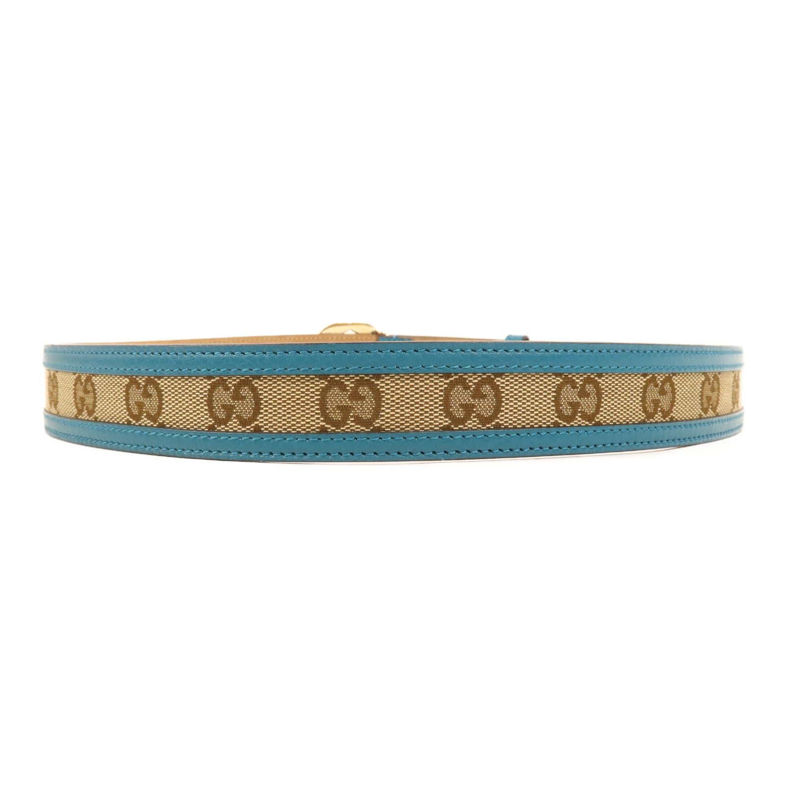 GUCCI 【萬聖節商品】皮革/帆布Belt金扣皮帶
