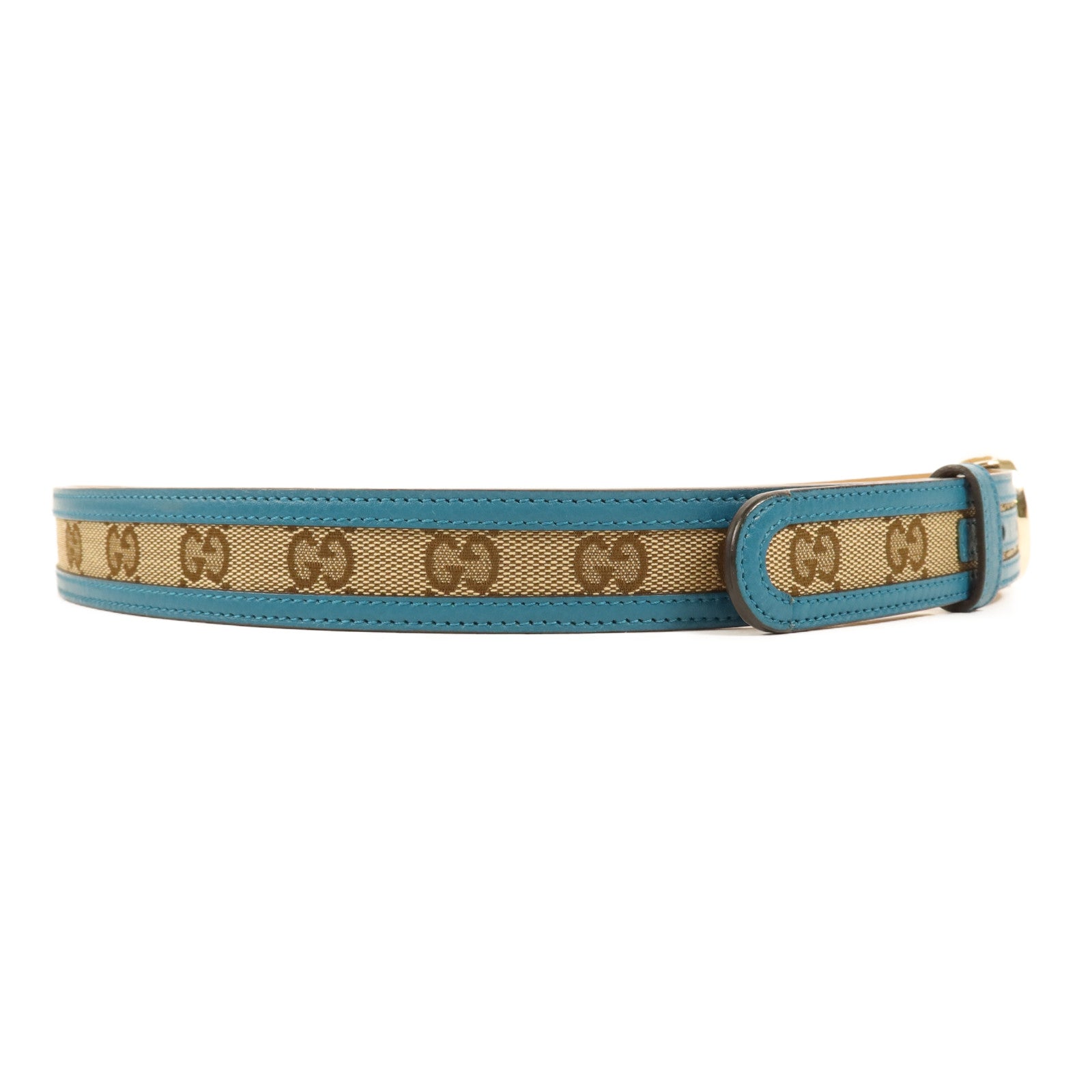 GUCCI 【萬聖節商品】皮革/帆布Belt金扣皮帶