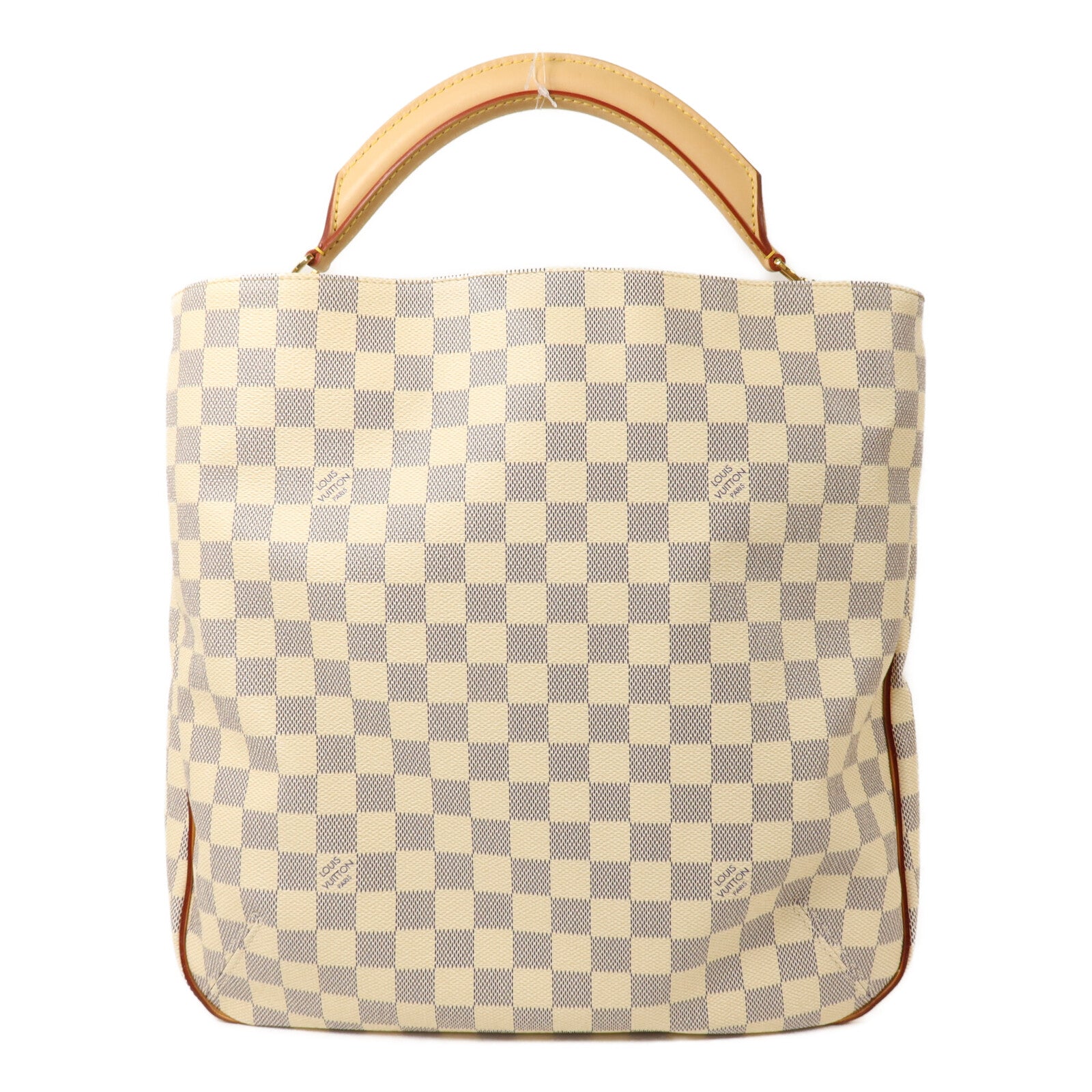 LOUIS VUITTON Damier Azur Soffi手挽肩背兩用袋