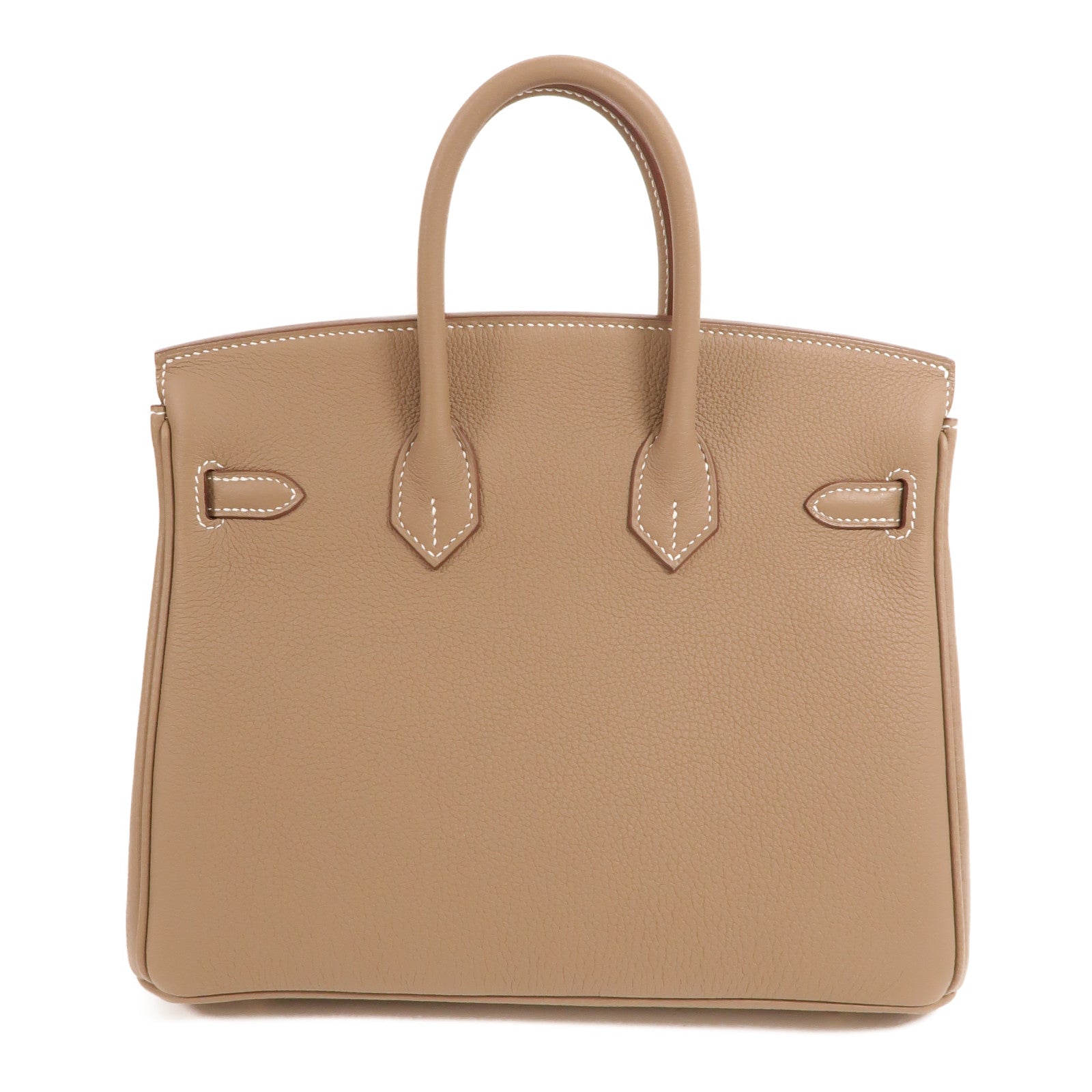 HERMES Togo皮革Birkin 25手挽袋Etoupe