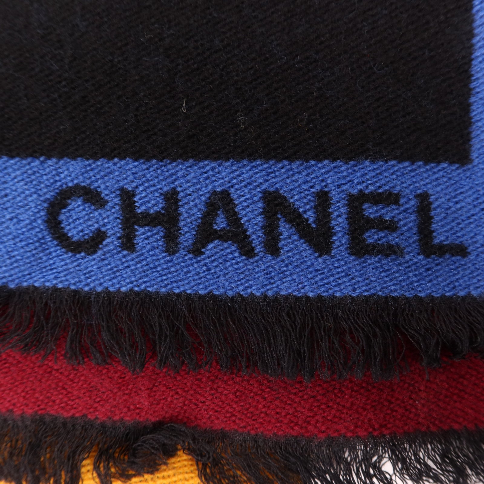 CHANEL 羊絨/Wool/絲質Scarf圍巾
