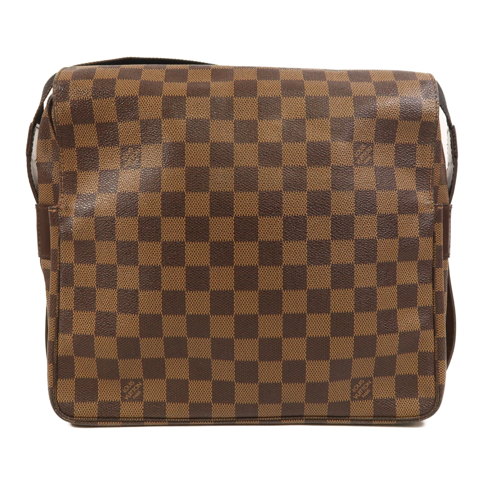 LOUIS VUITTON Damier Naviglio金扣肩背袋