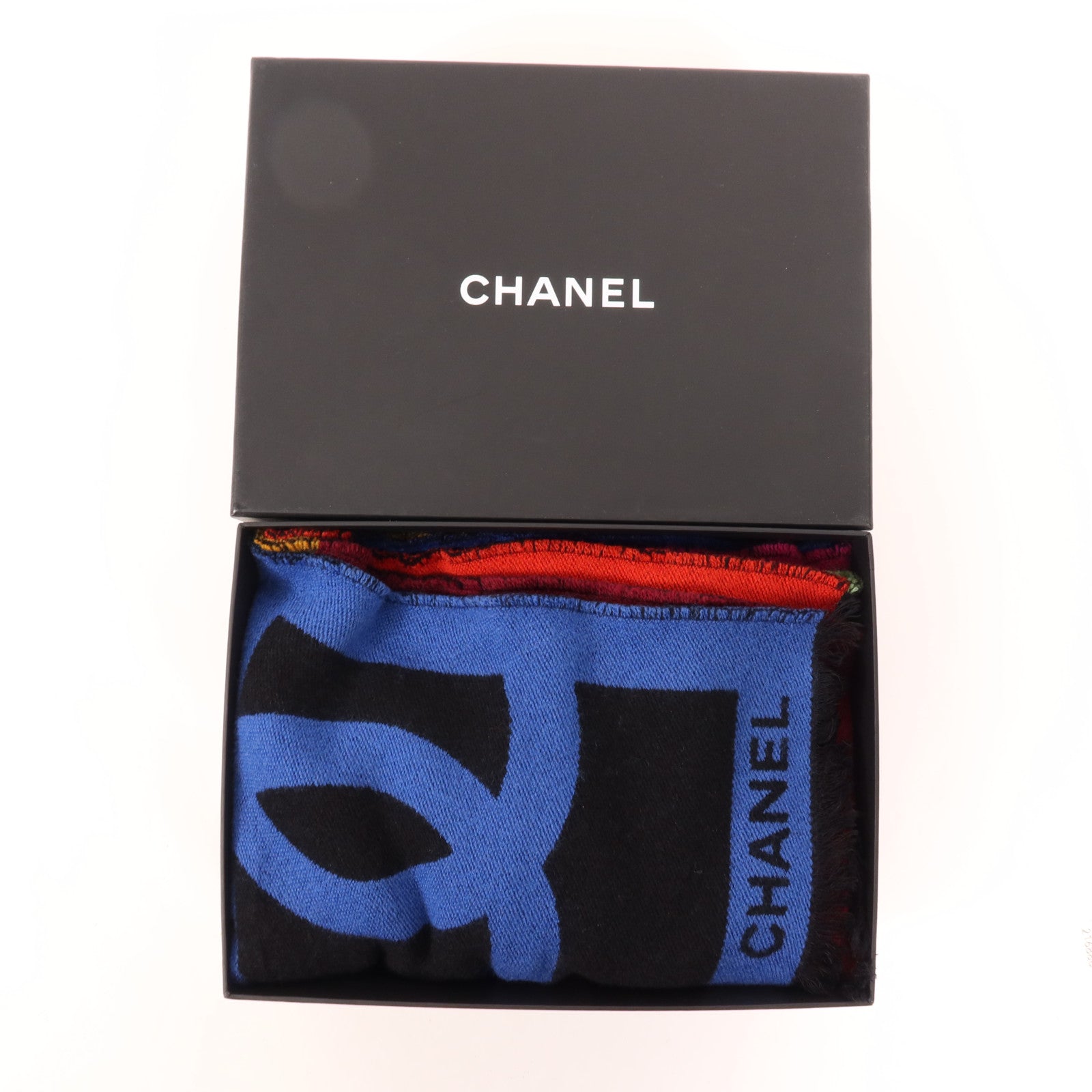 CHANEL 羊絨/Wool/絲質Scarf圍巾