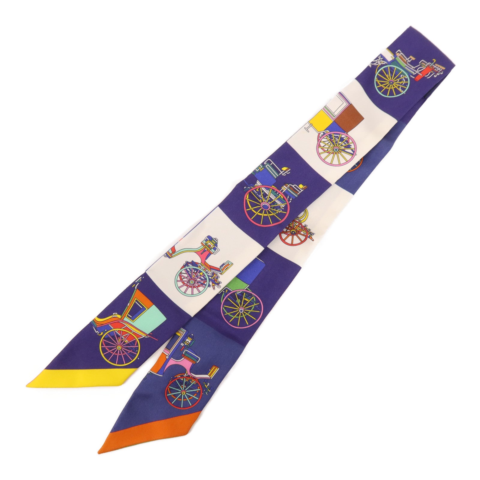 HERMES 絲質Twilly絲巾