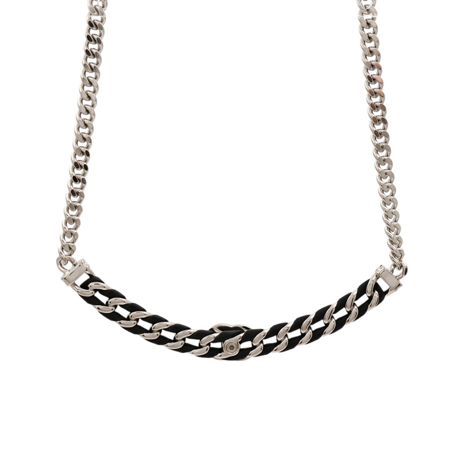 CHANEL 羊皮皮革/金屬Necklace項鍊