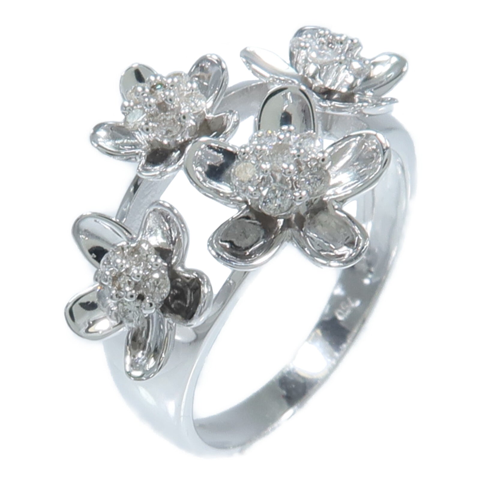 JEWELRY 18K白金Diamond Ring鑽石戒指