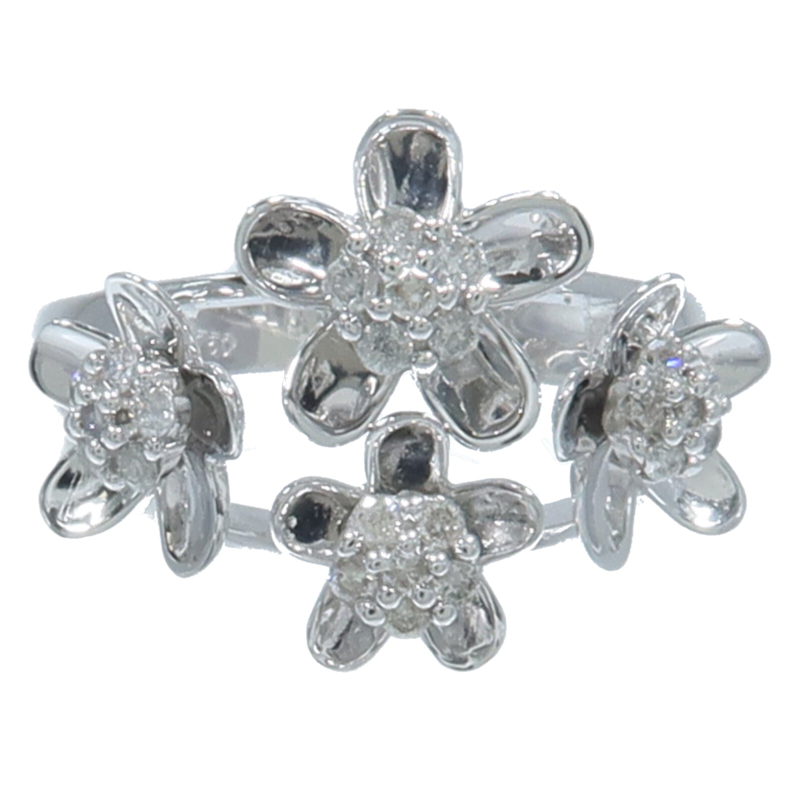JEWELRY 18K白金Diamond Ring鑽石戒指