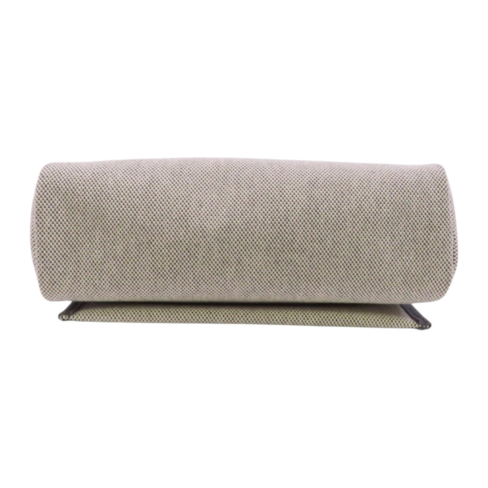 HERMES 帆布Mini Herbag銀扣肩背袋